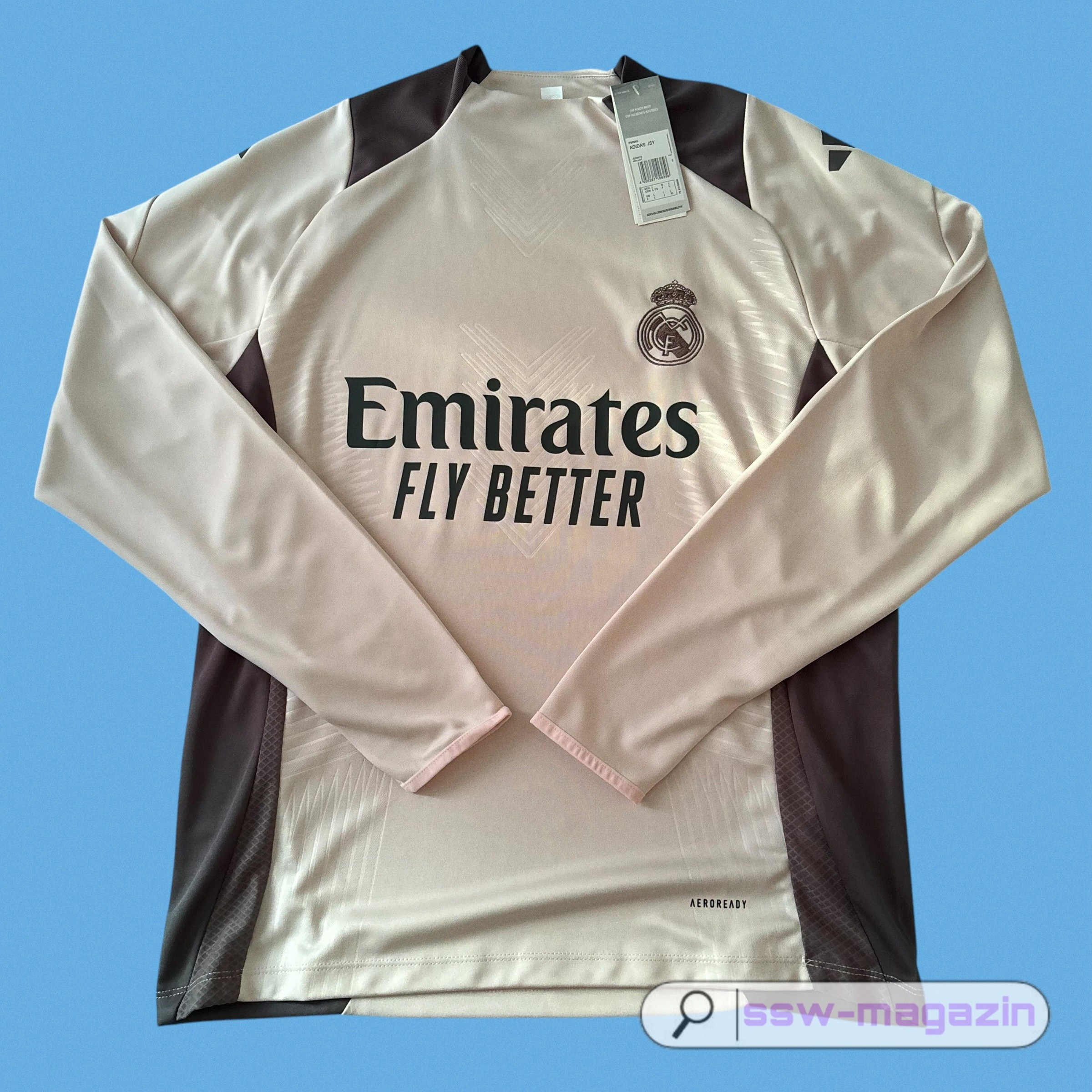 Тренировочная кофта Real Madrid 2025-2026 купить. Футбольный магазин — ssw_magazin