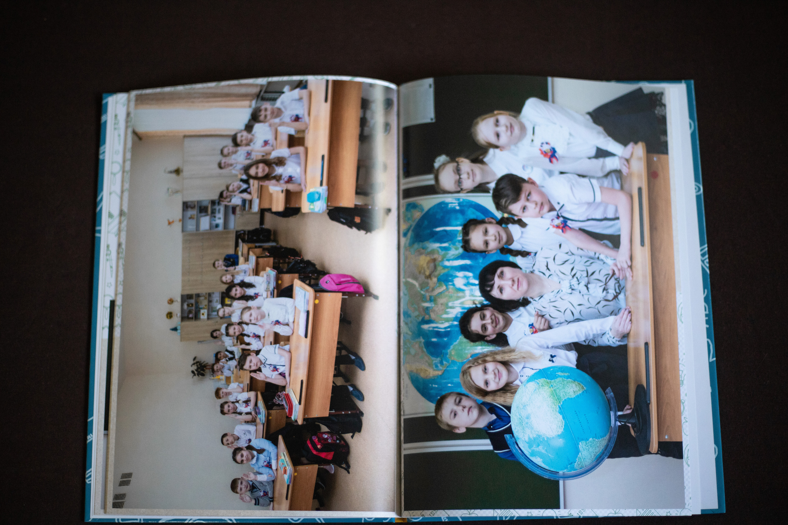 Полиграфический журнал 21×30, 22 страницы. Выпускной альбом Шахты Ростов