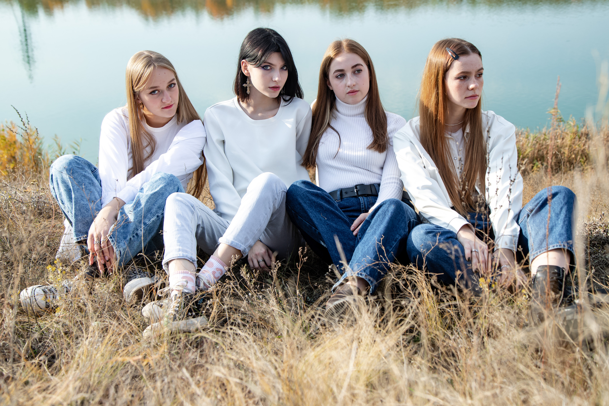 Школьная фотосессия на природе. Выпускной альбом Шахты Ростов