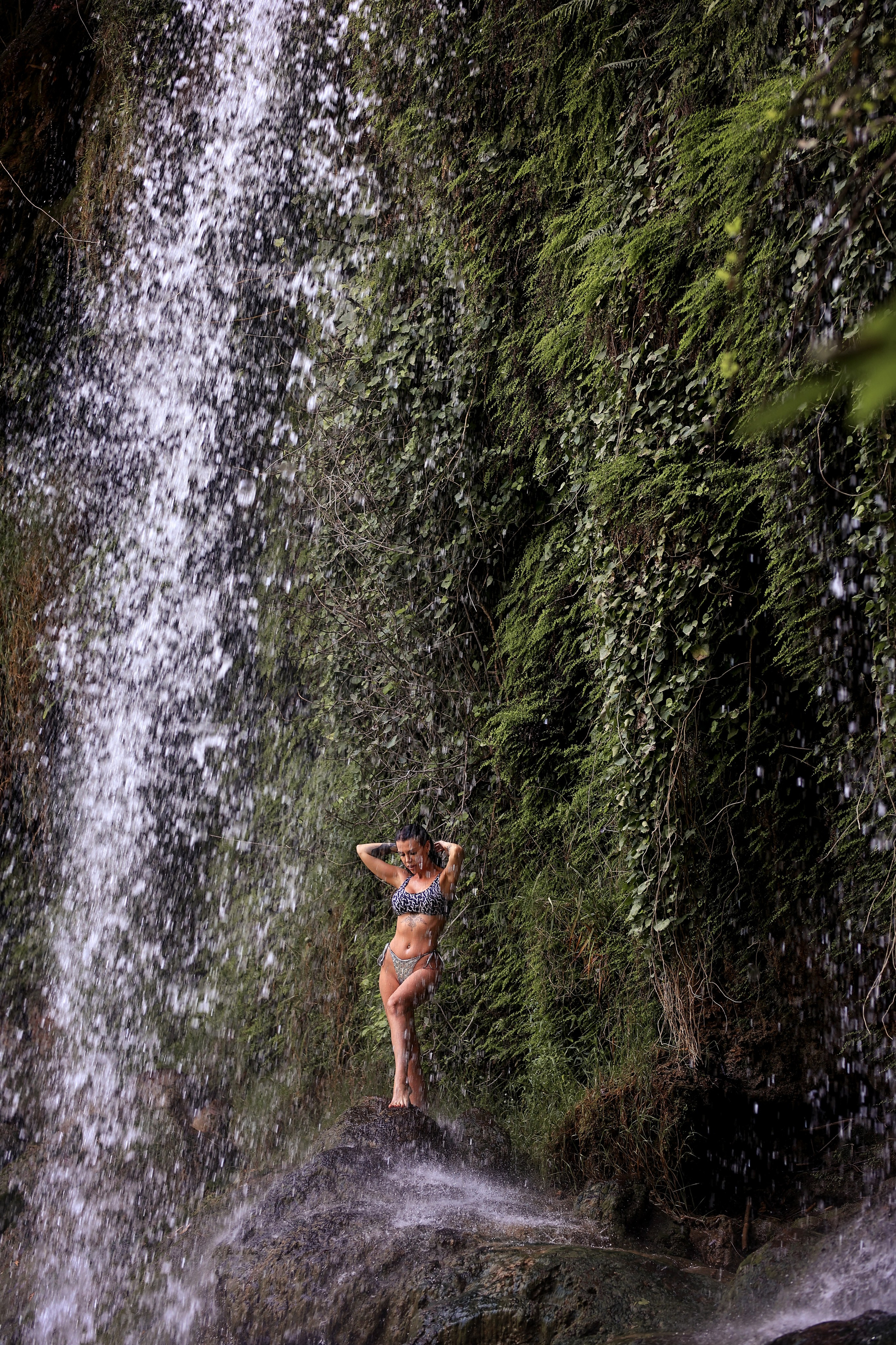 Photoshooting at Kurshunlu waterfall