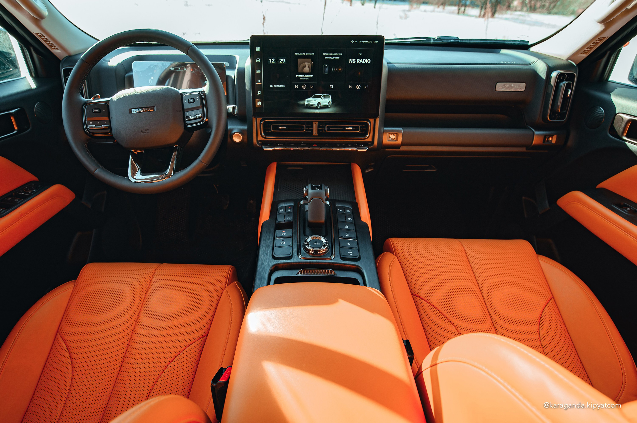 Зимний заезд на HAVAL H9. Кипятком Караганда