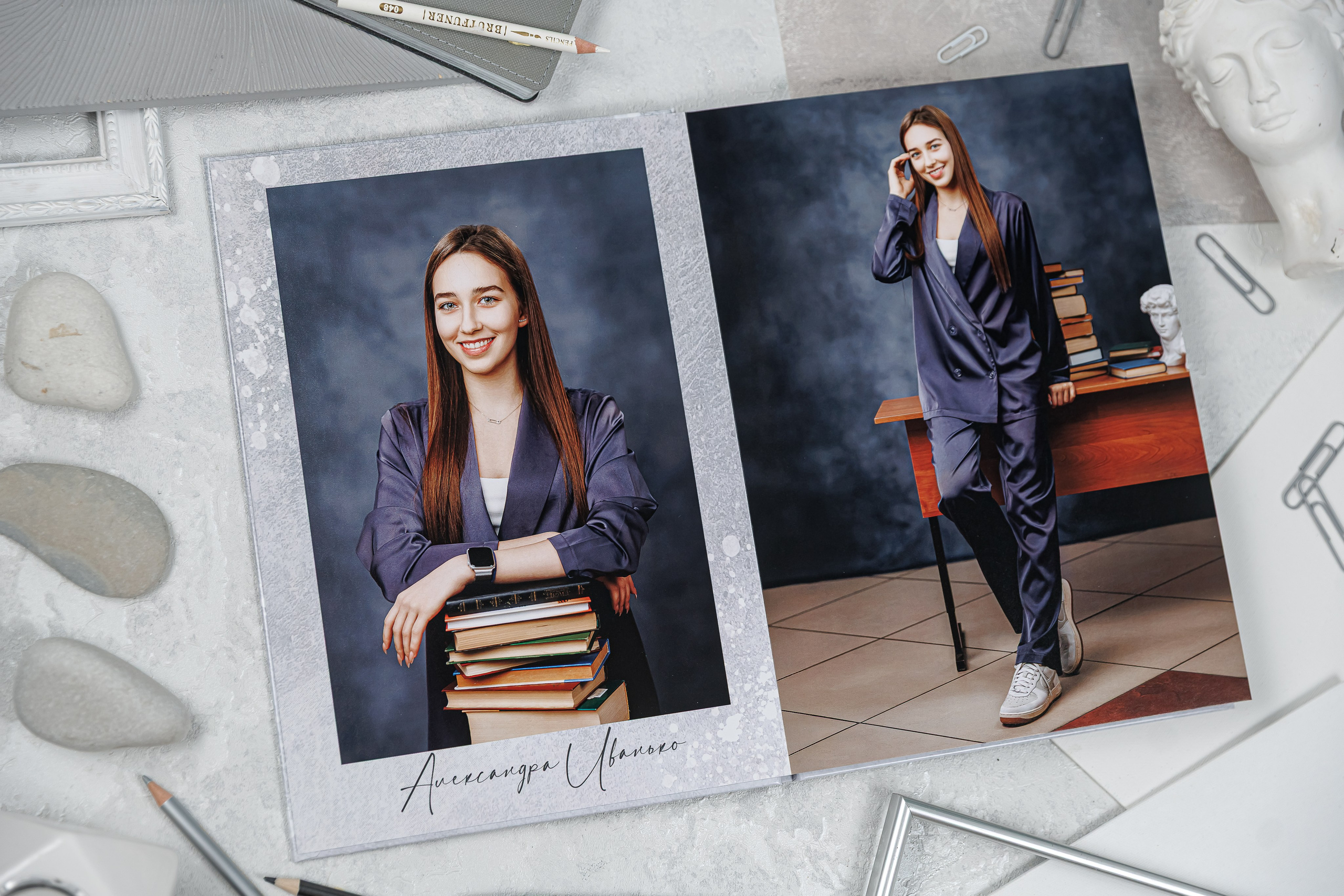 Персональные альбомы 9, 11 класс. Семейный и детский фотограф Комина Елена, Власиха, Одинцово