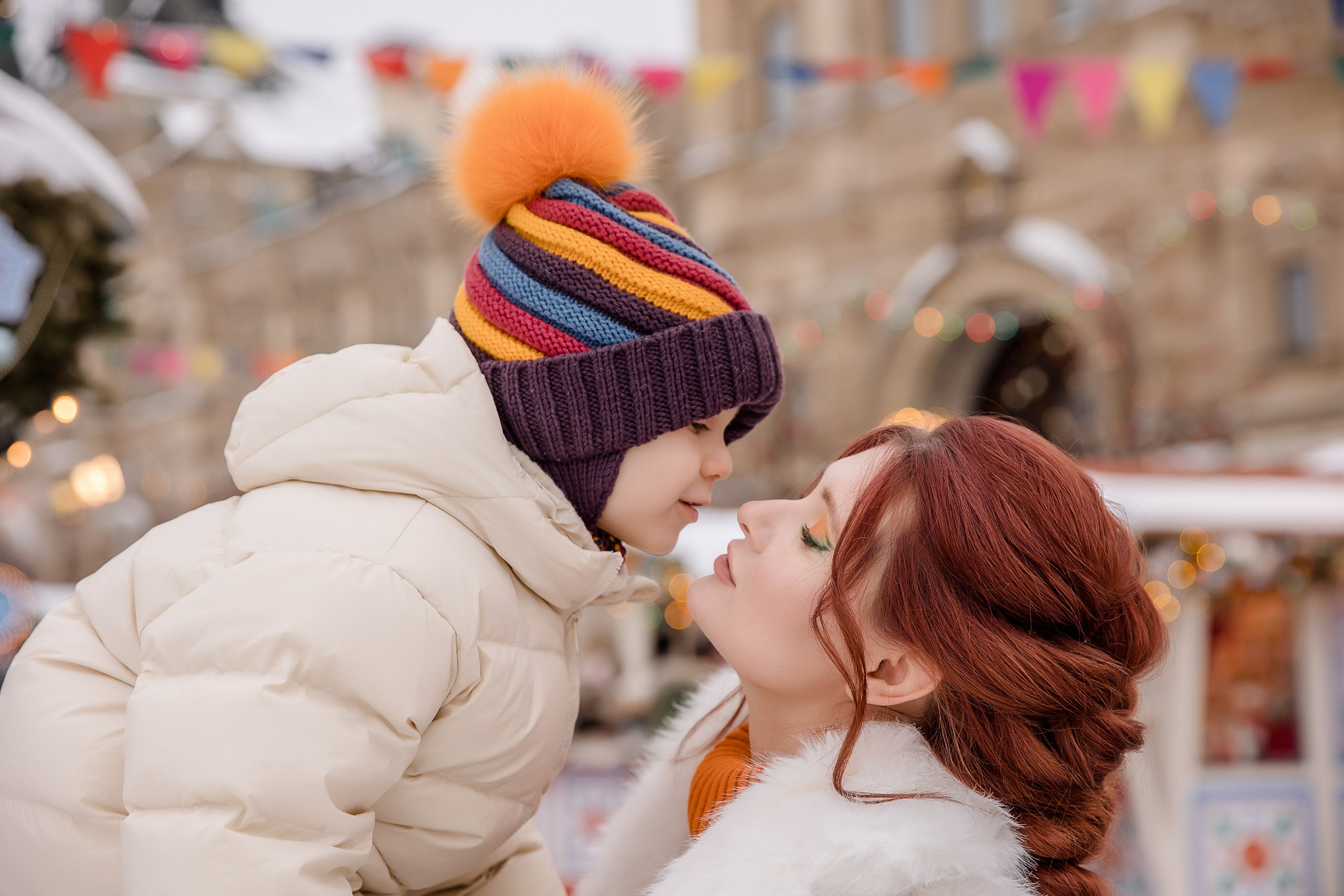 Яркая фотосессия на Красной площади. Семейный и детский фотограф в Москве Вера Ускова