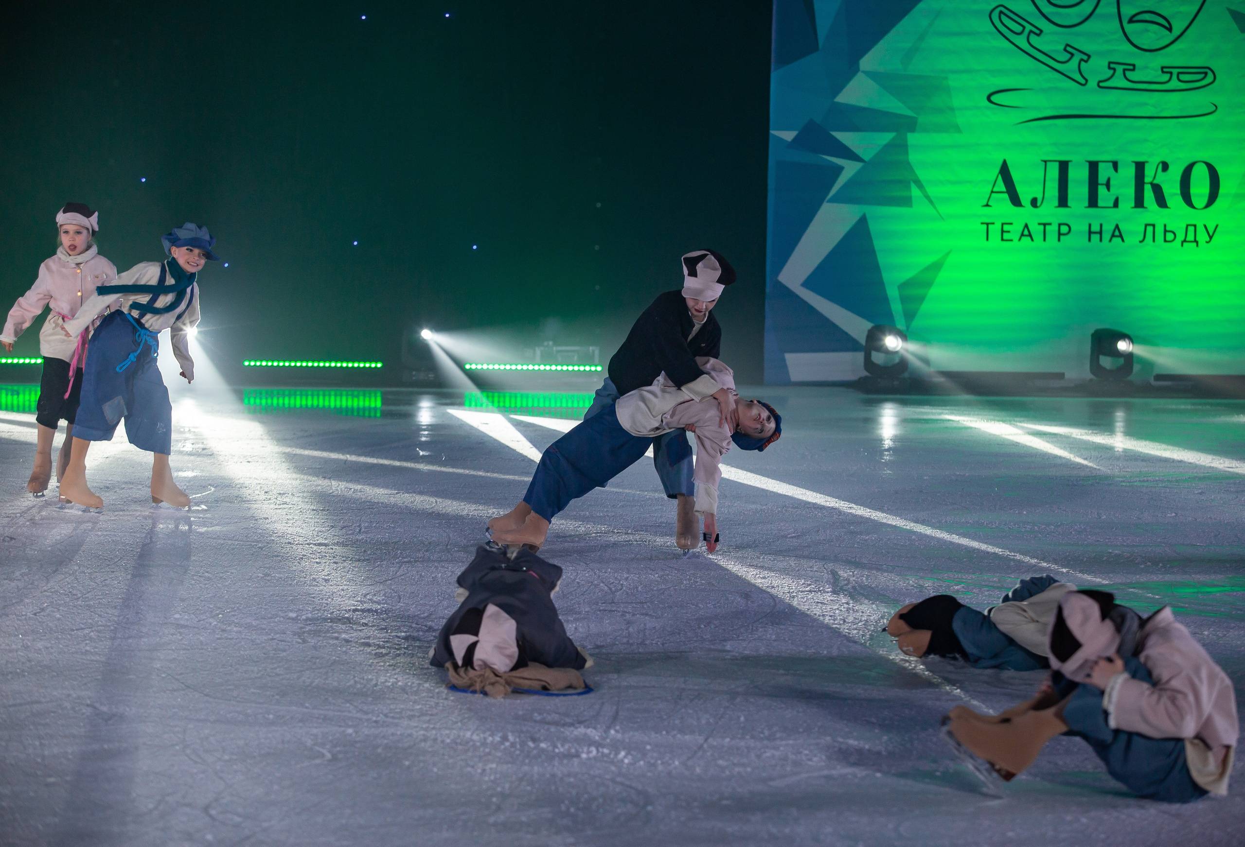 Отчетный концерт. Театр на льду АЛЕКО. Репортажный фотограф в Москве
