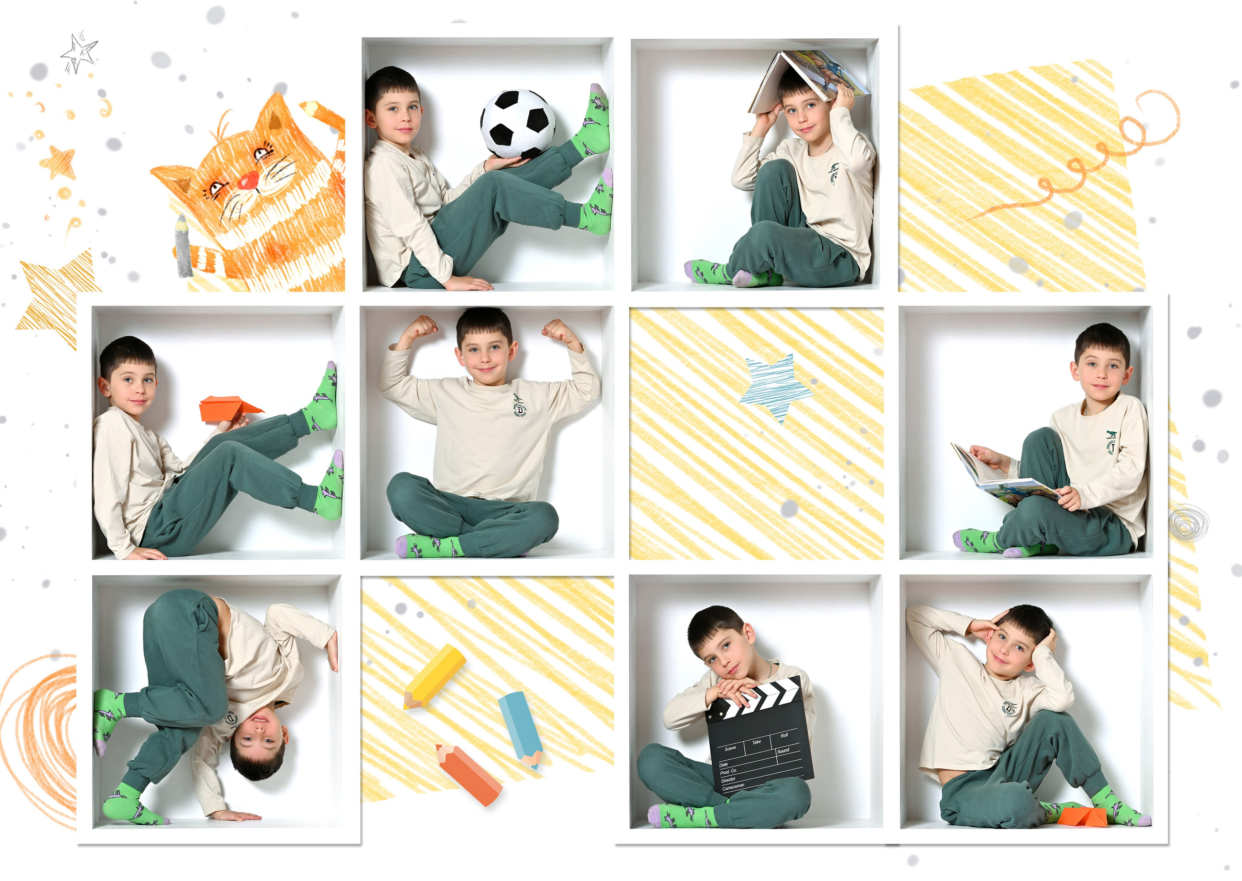 Выпускные альбомы для детского сада в Ростове-на-Дону. Школьный и семейный фотограф в Ростове-на-Дону