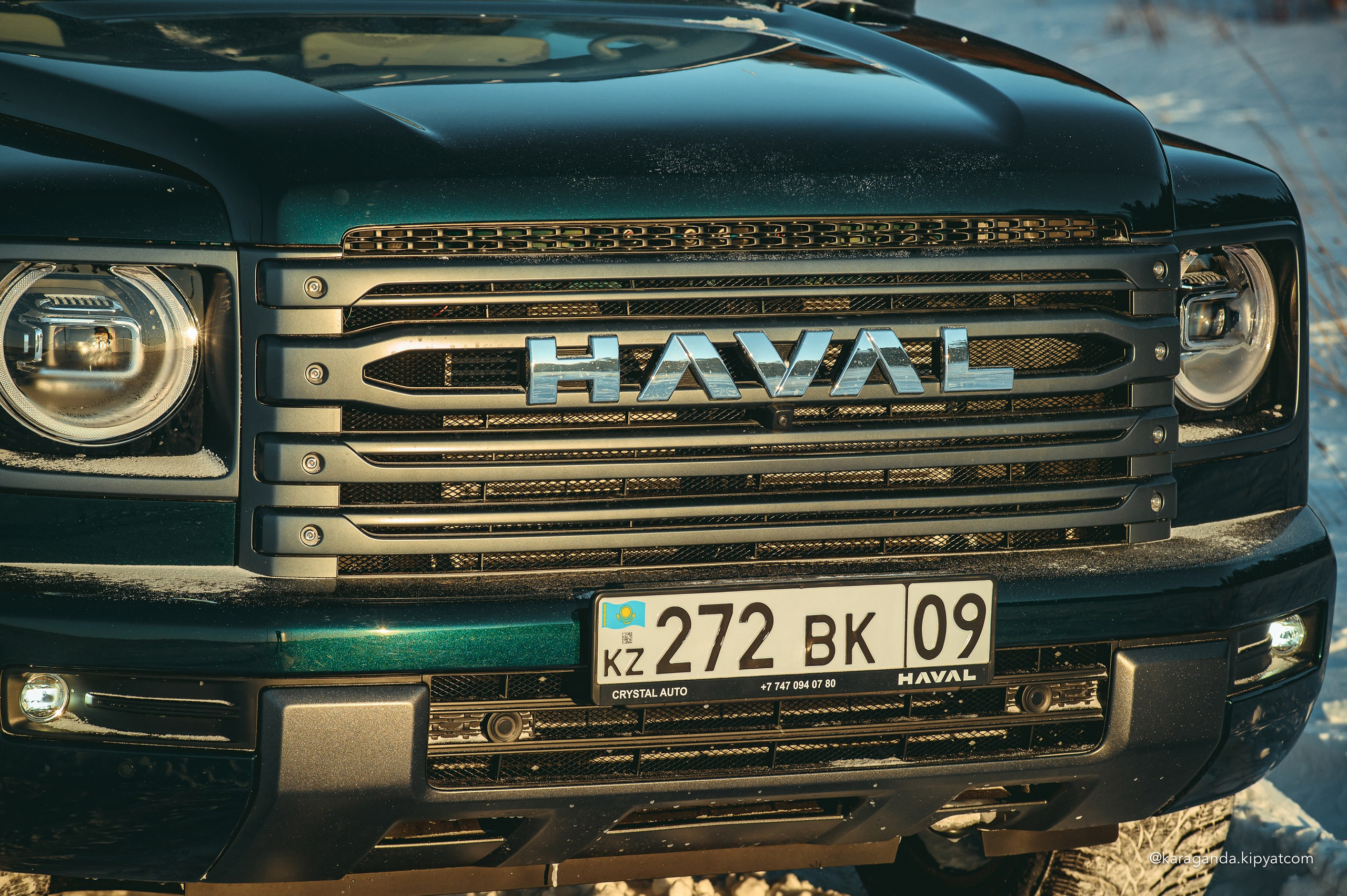 Зимний заезд на HAVAL H9. Кипятком Караганда