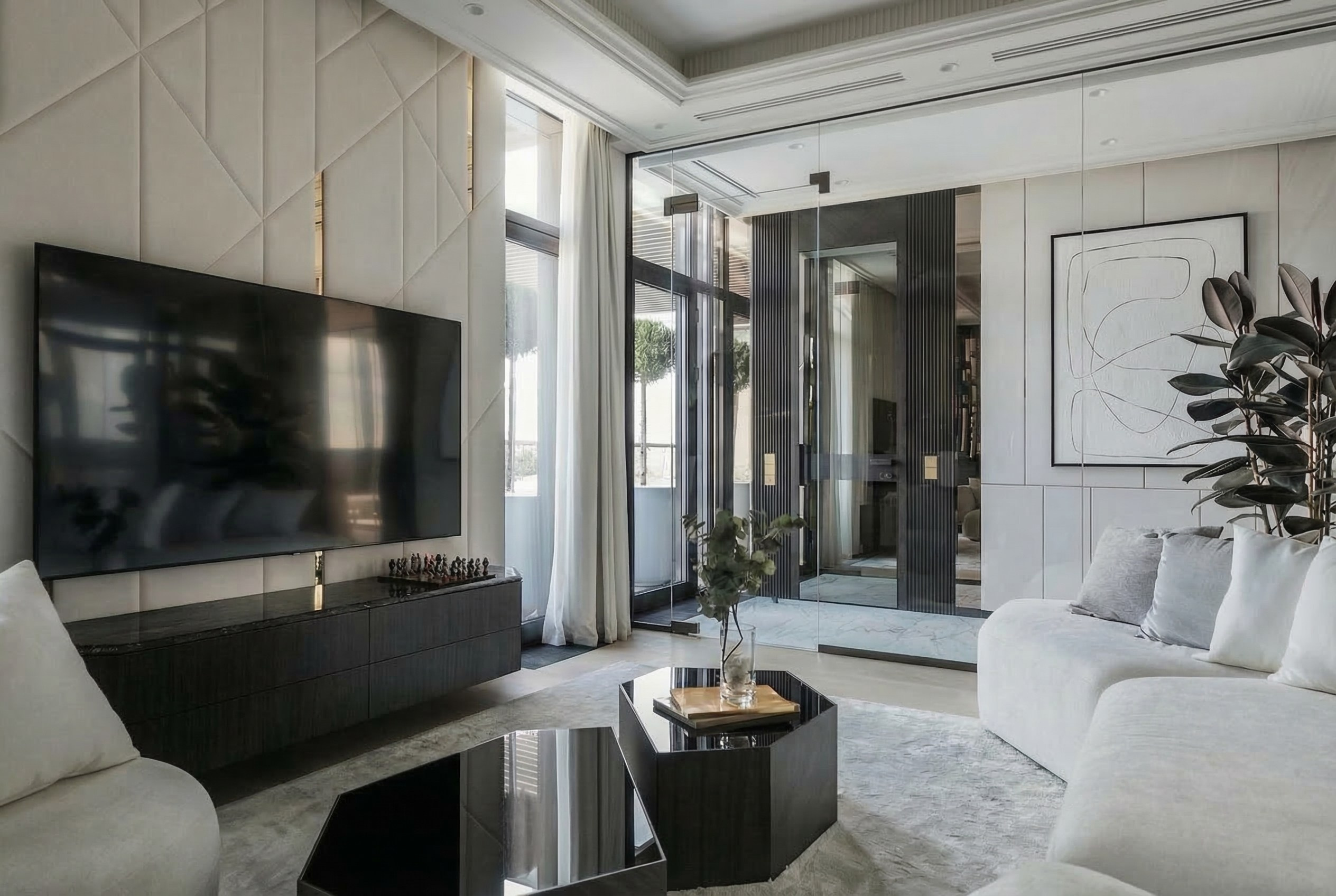 Дизайн двухуровневого пентхауса 500 м² с террасами и Wellness-зоной | Валерия Котович