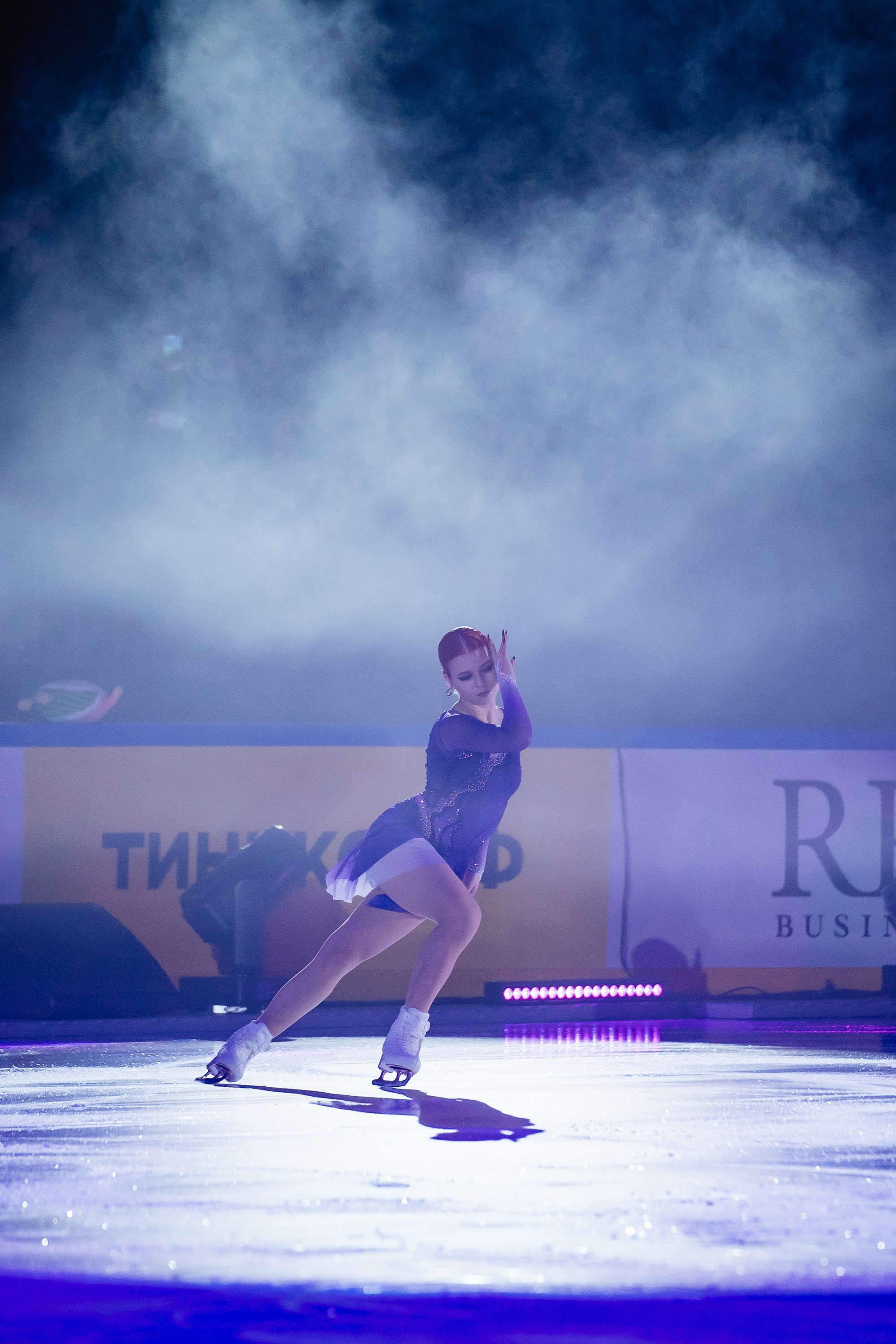 Шоу «Чемпионы на льду» в Новосибирске. Воробьева Ксения — Спортивный и танцевальный фотограф Новосибирск