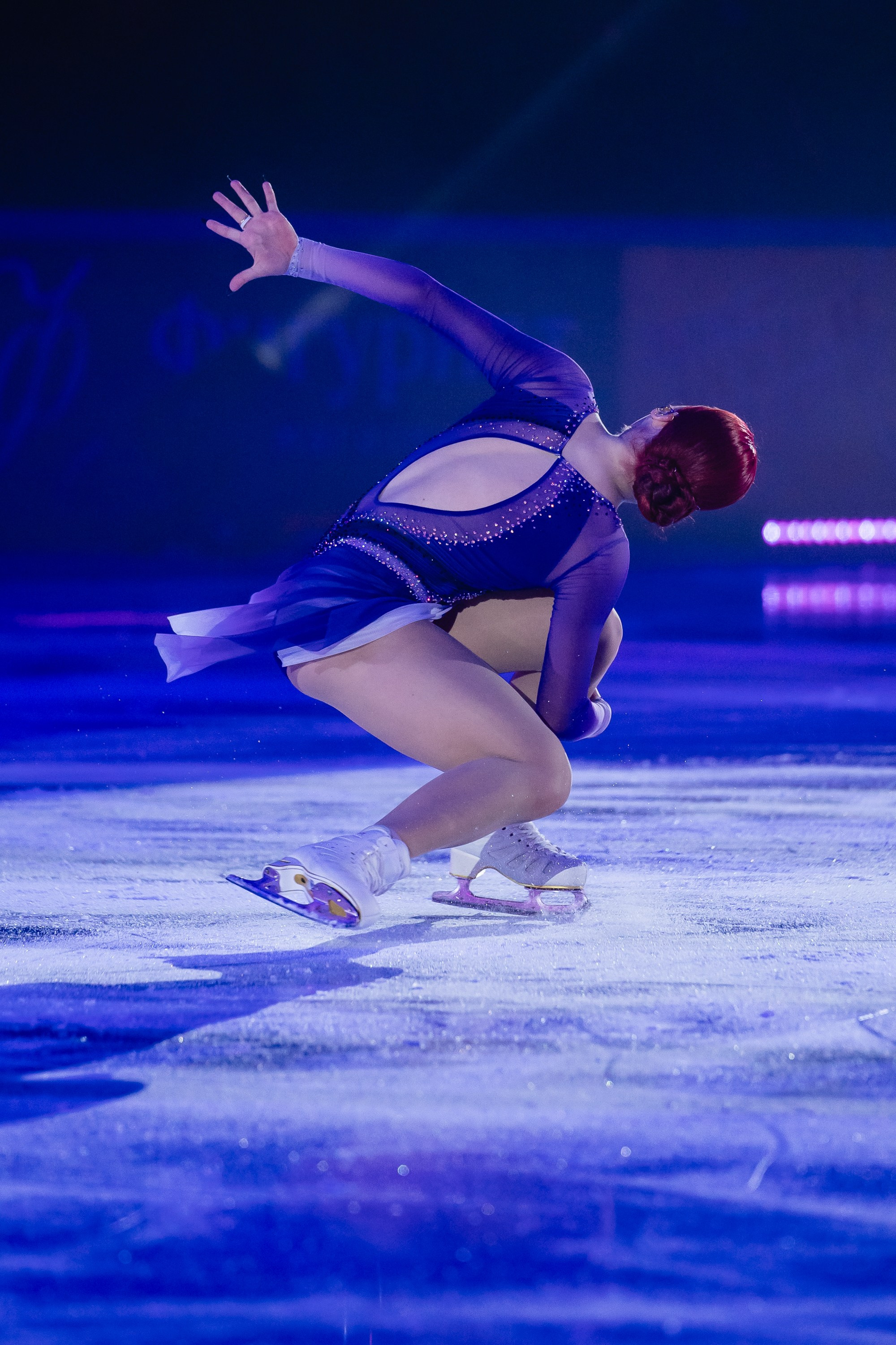 Шоу «Чемпионы на льду» в Новосибирске. Воробьева Ксения — Спортивный и танцевальный фотограф Новосибирск