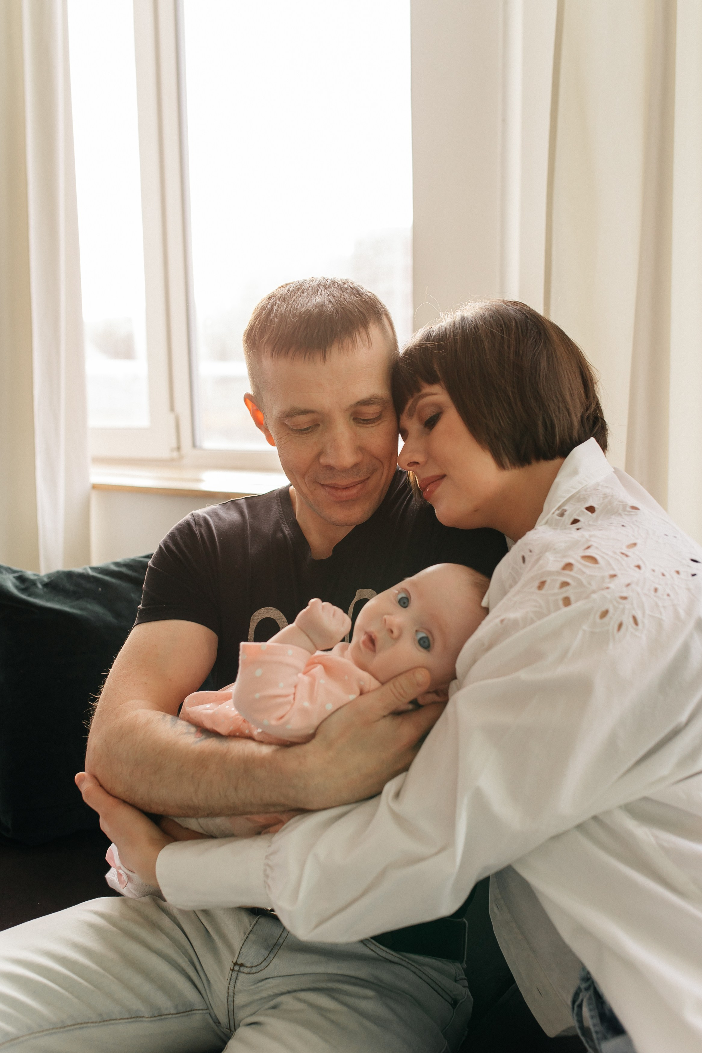 Домашняя фотосессия новорожденного. Фотограф новорожденных Екатеринбург