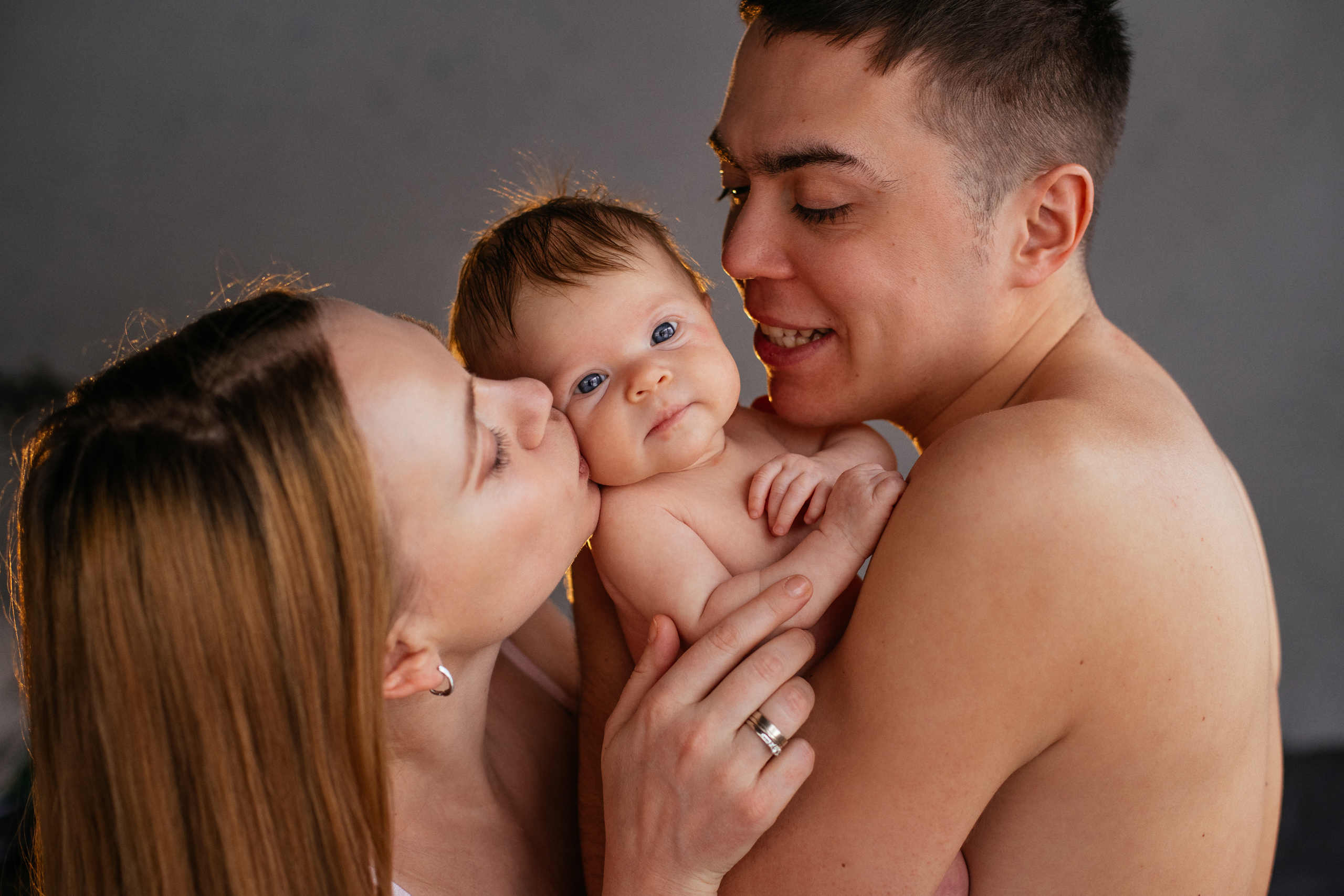 Семейная фотосессия в студии. Свадебный и семейный фотограф Ксения Шекк Екатеринбург