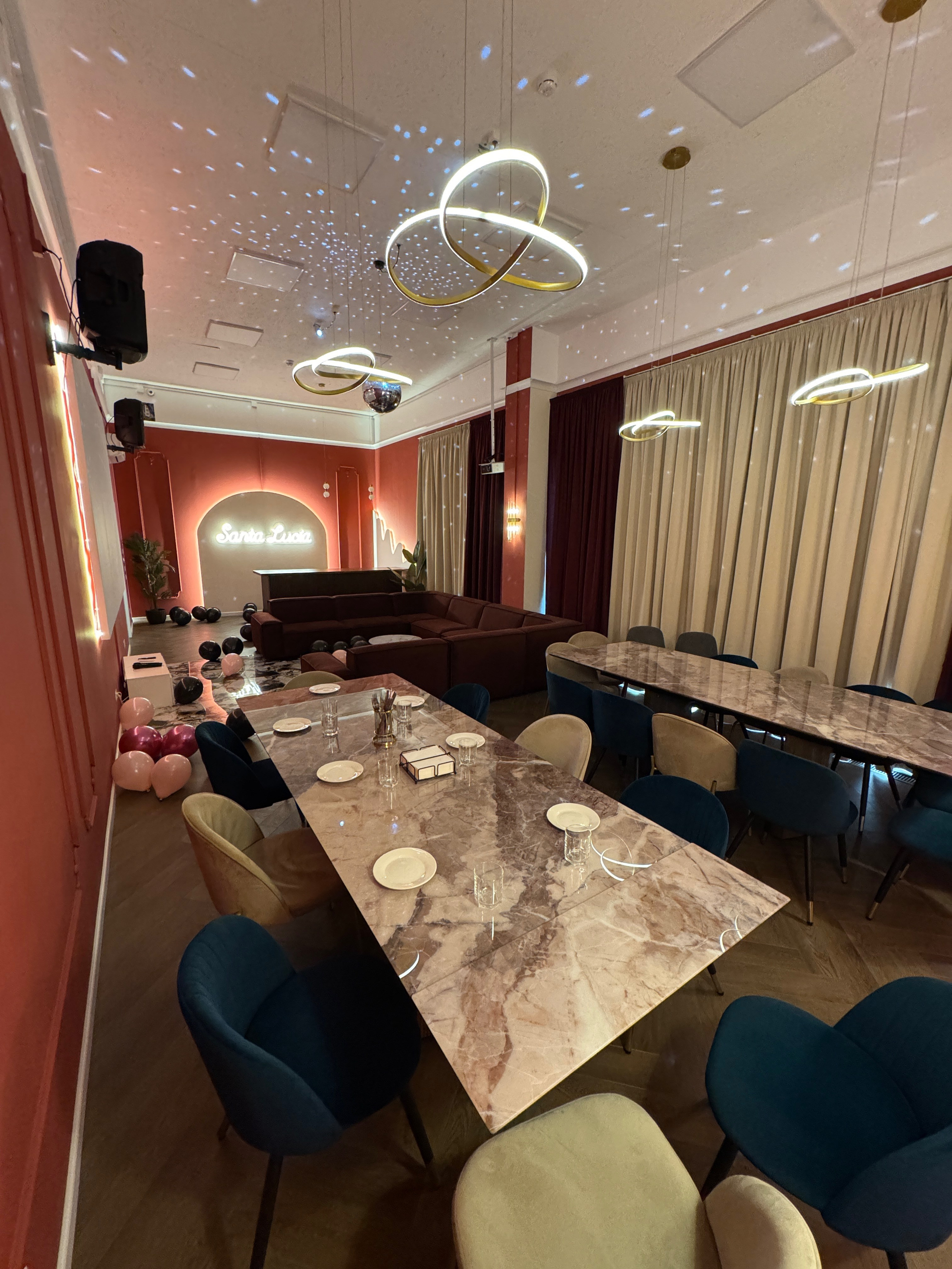 Санта-Лючия. Аренда лофта в СПб для мероприятий