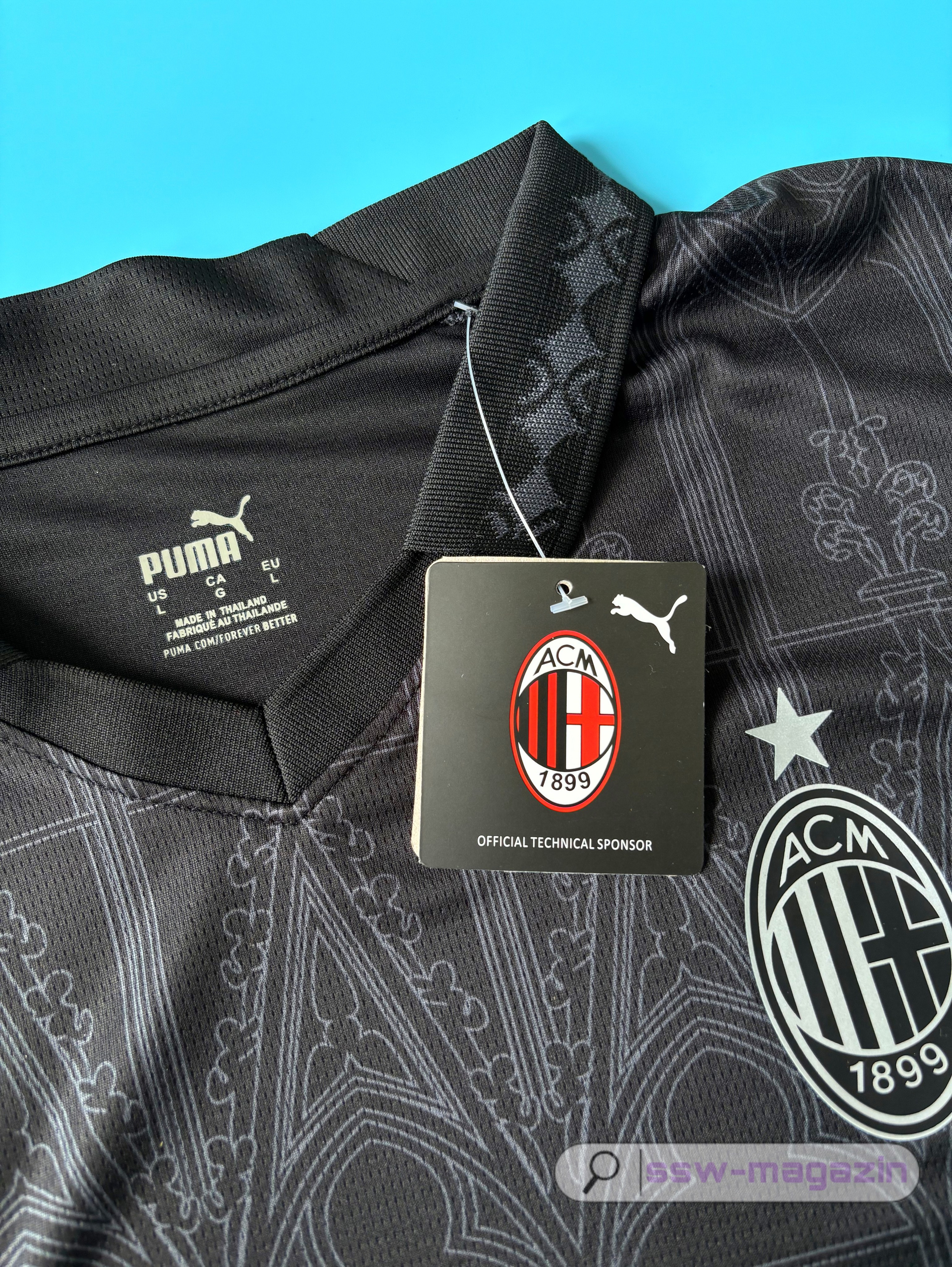 Футболка AC Milan Pleasures 2024-2025 купить. Футбольный магазин — ssw_magazin