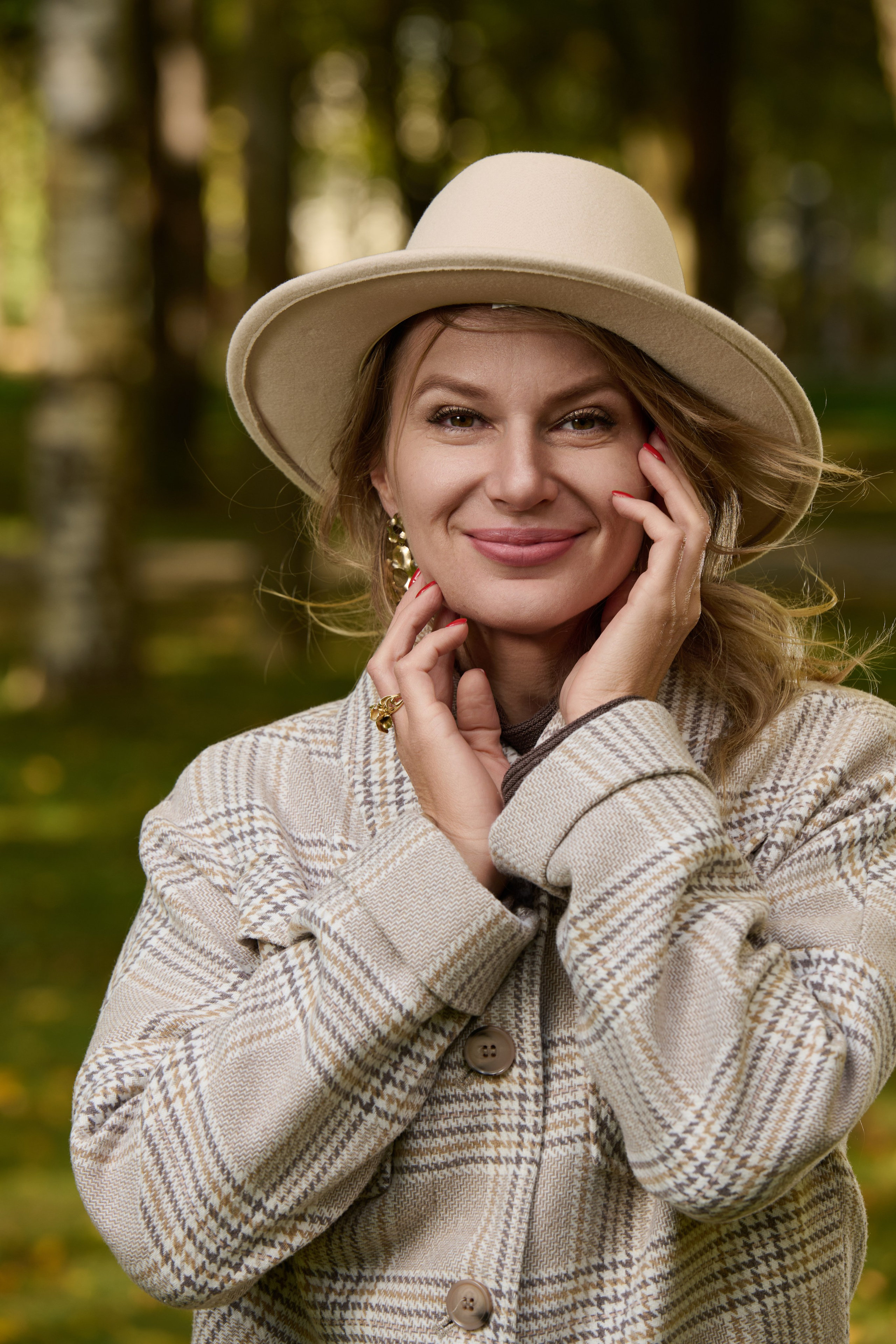 Фотосессия с Татьяной в осеннем парке. Портретный фотограф в Краснодаре Евгений Карпов