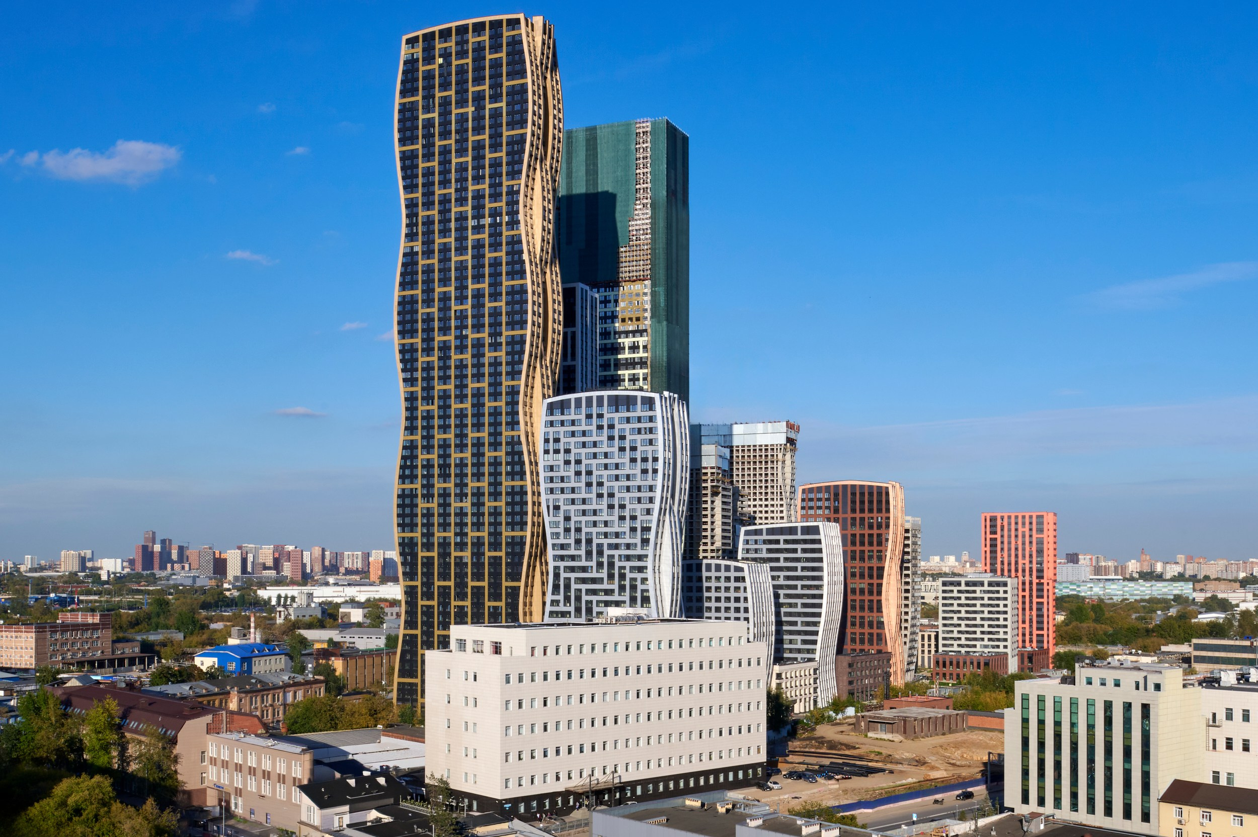 ЖК «Левел Южнопортовая». Интерьерный и архитектурный фотограф Москва и МО. Роман Свободный