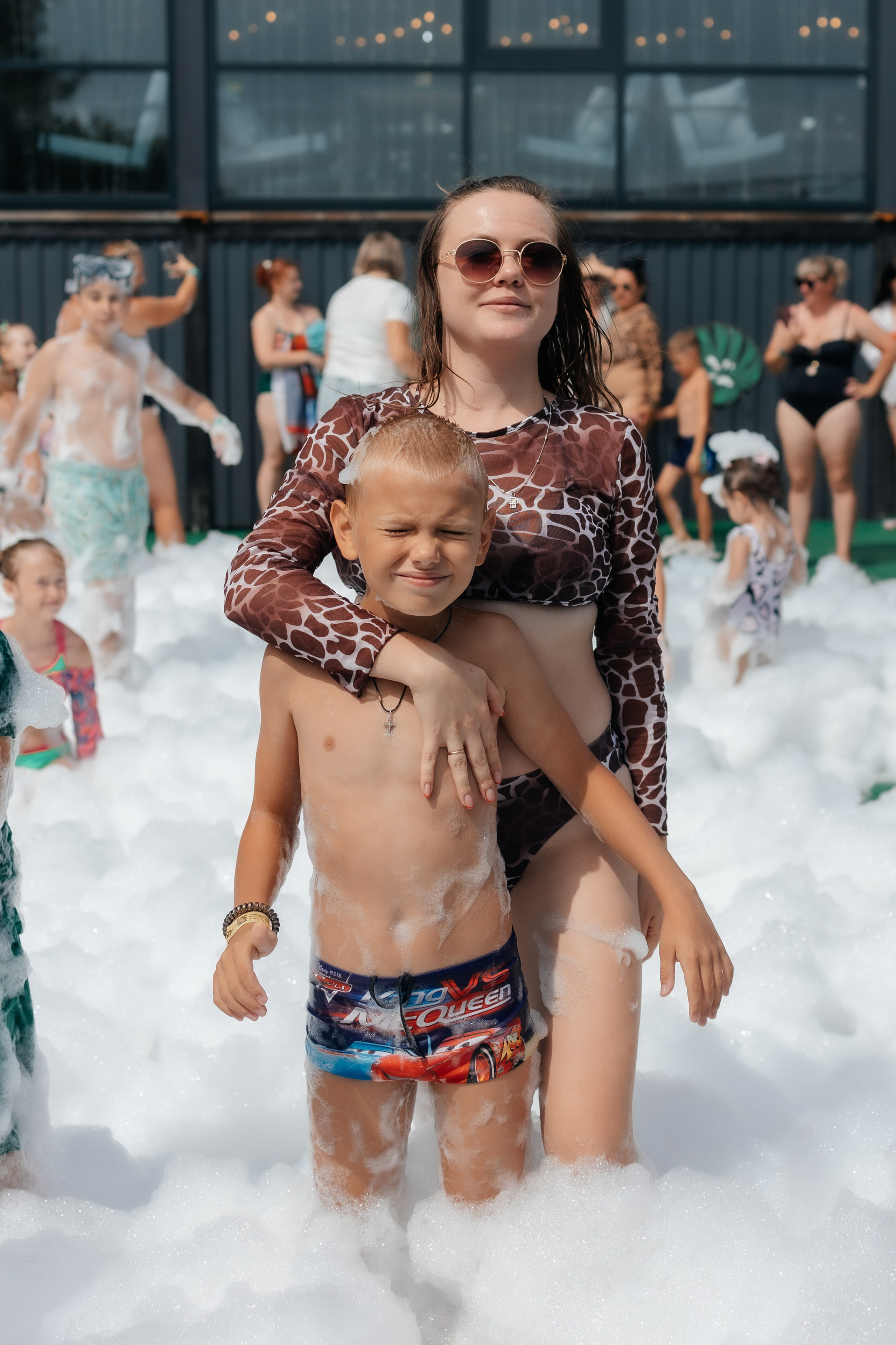 15 июля/Пенная дискотека/Малибу. Семейный и детский фотограф в Славгороде Анастасия Винс