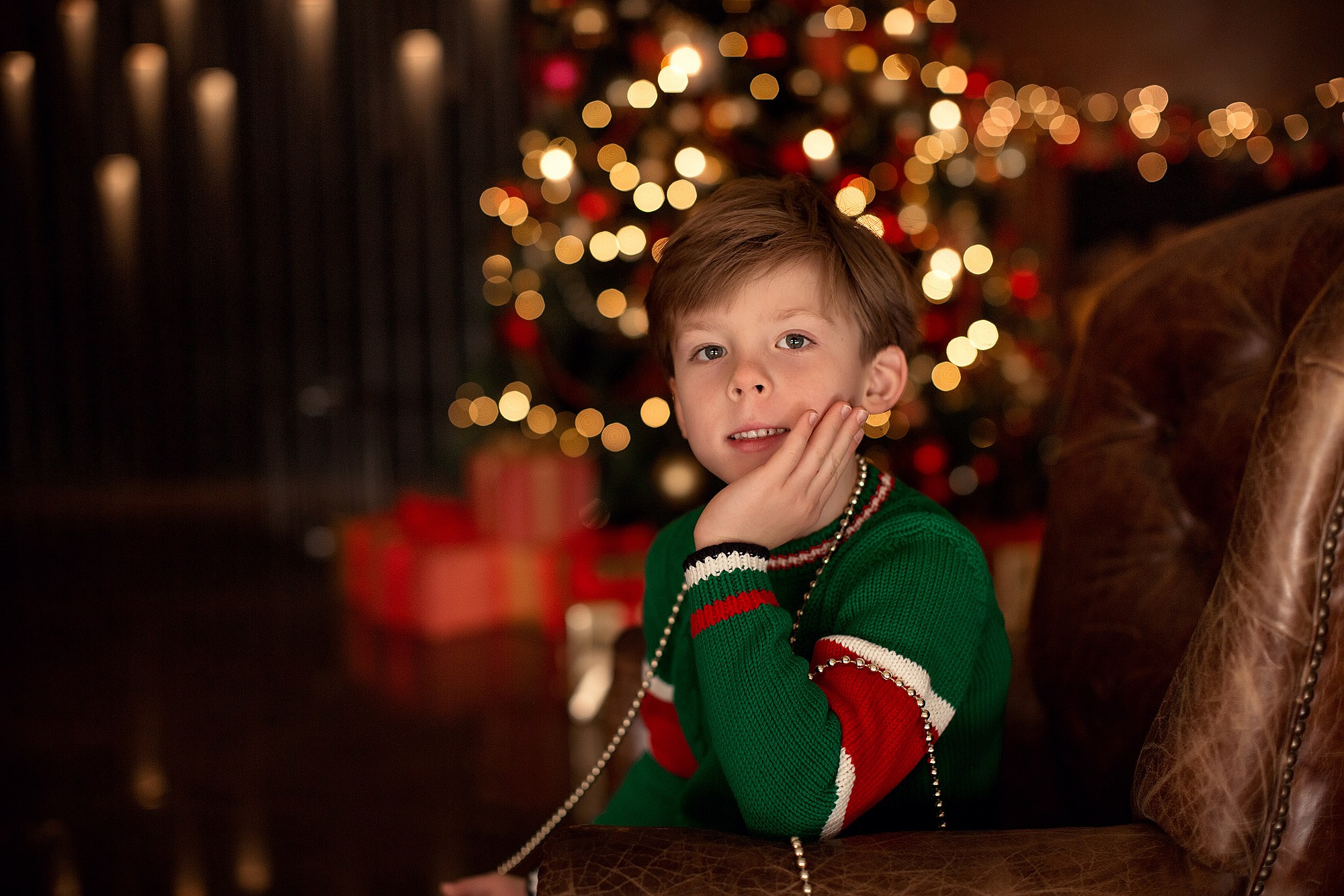 Новогодняя Фотосессия в вечернем стиле. Tatyana Nadezhdina Family photographer
