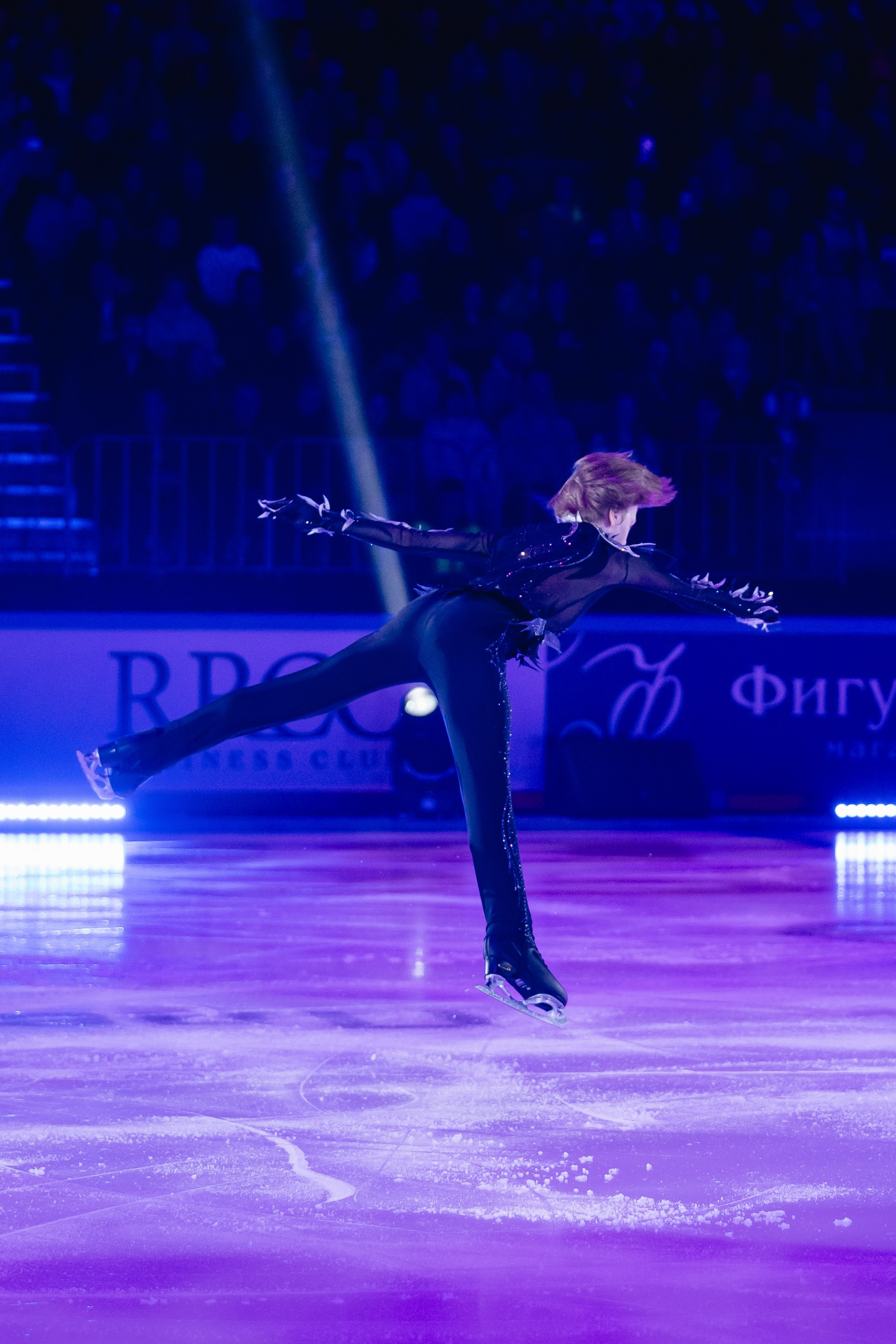 Шоу «Чемпионы на льду» в Новосибирске. Воробьева Ксения — Спортивный и танцевальный фотограф Новосибирск