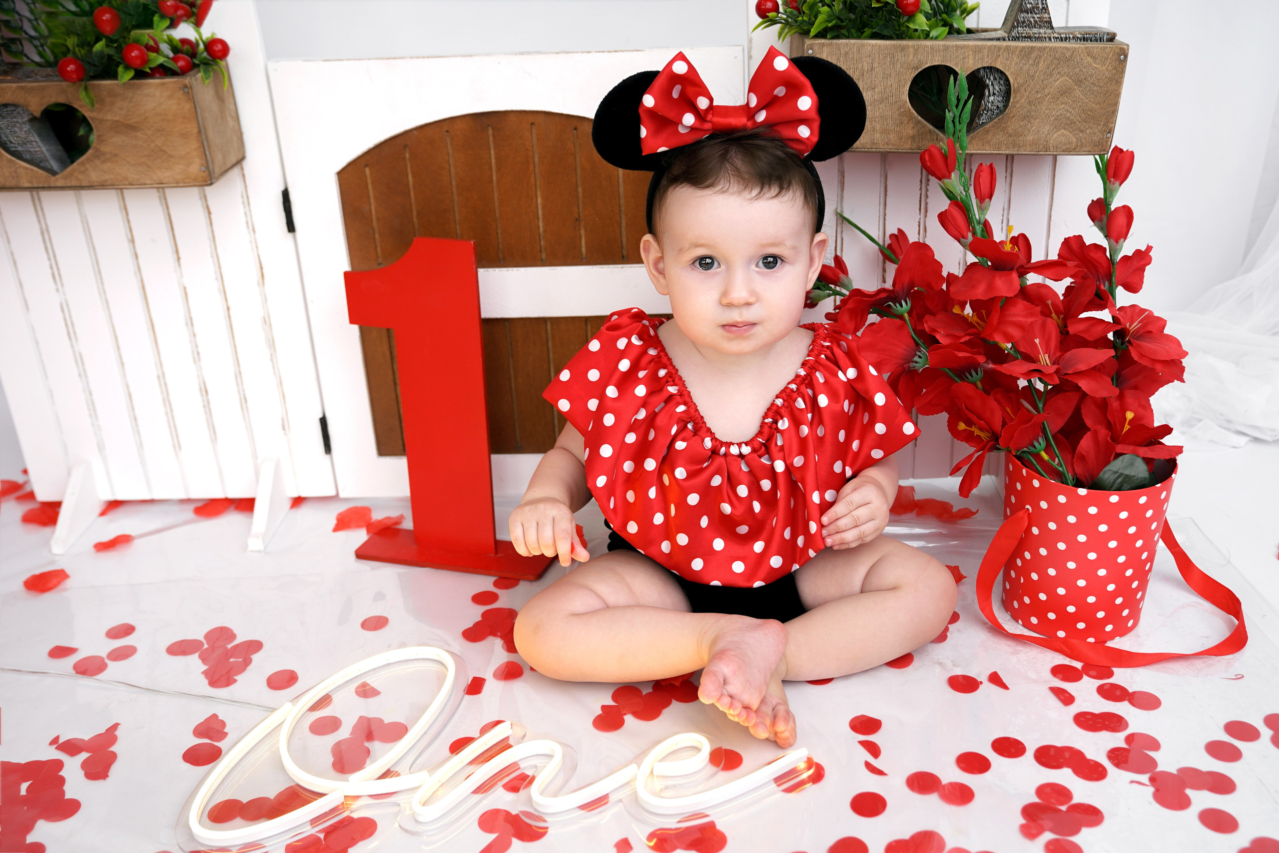 Фотосессия ГОДОВАСИЕ. Фотограф новорожденных, детей до года и беременных в Симферополе