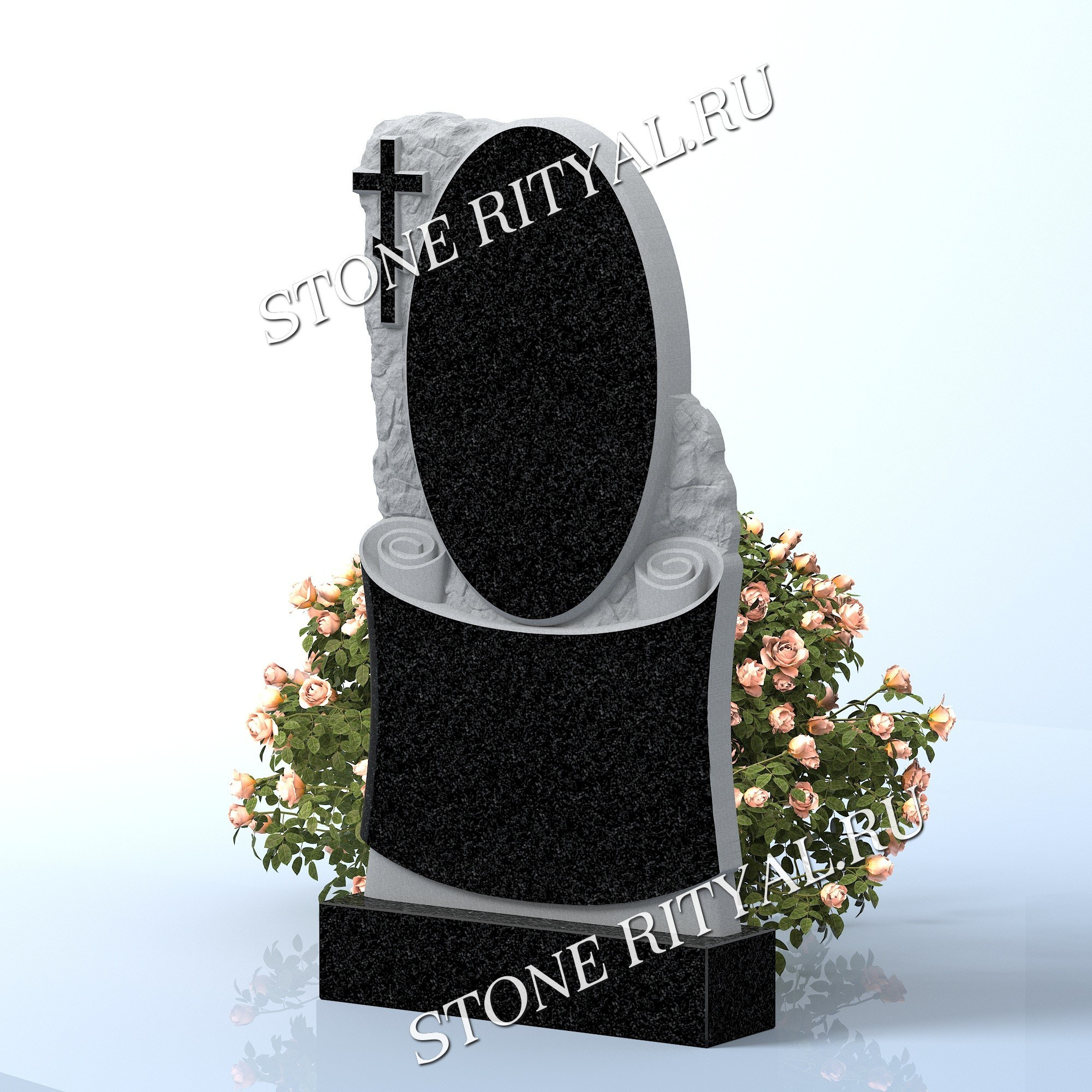 Вертикальные памятники фигурные. Изготовление и установка памятников в Москве и МО