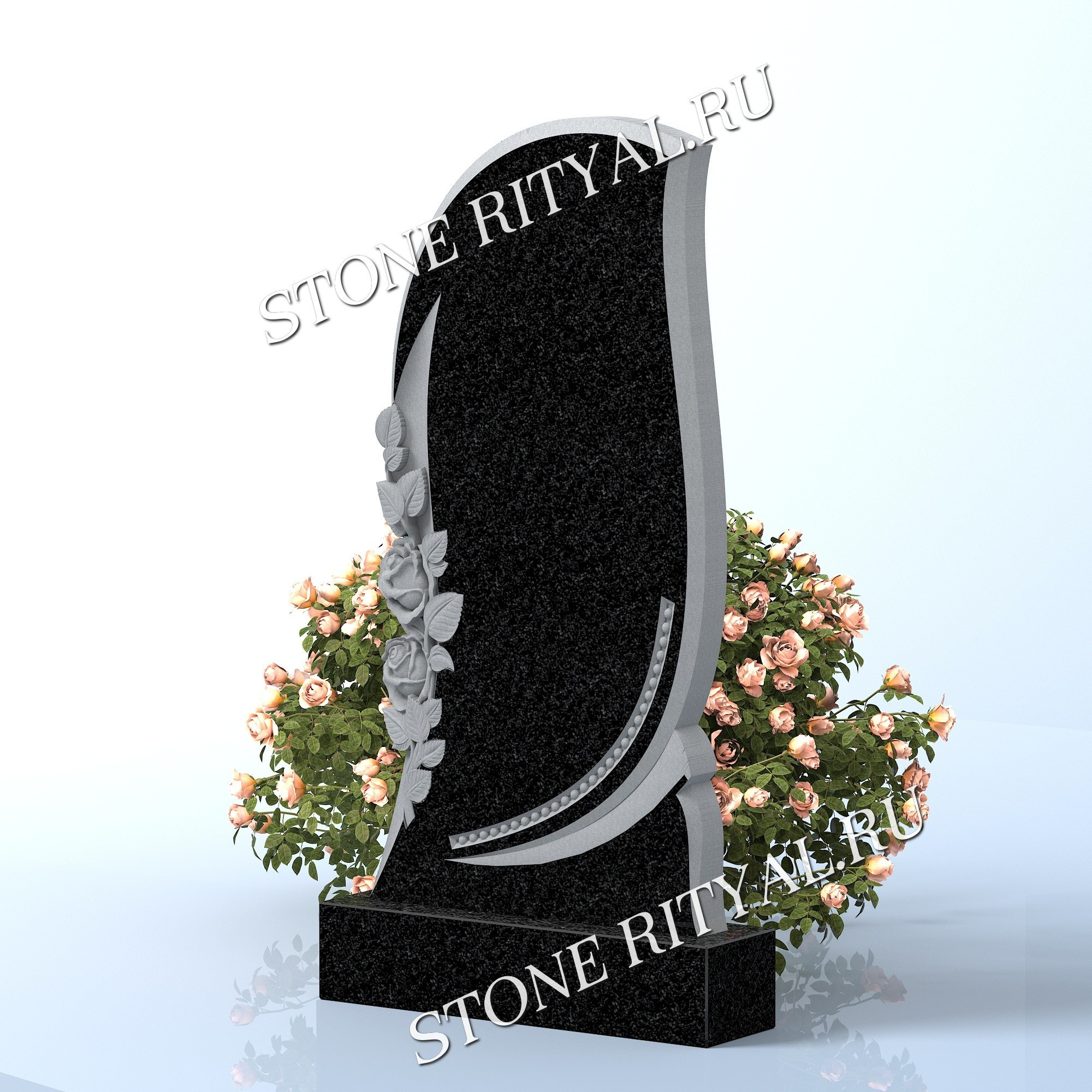 Вертикальные памятники фигурные. Изготовление и установка памятников в Москве и МО