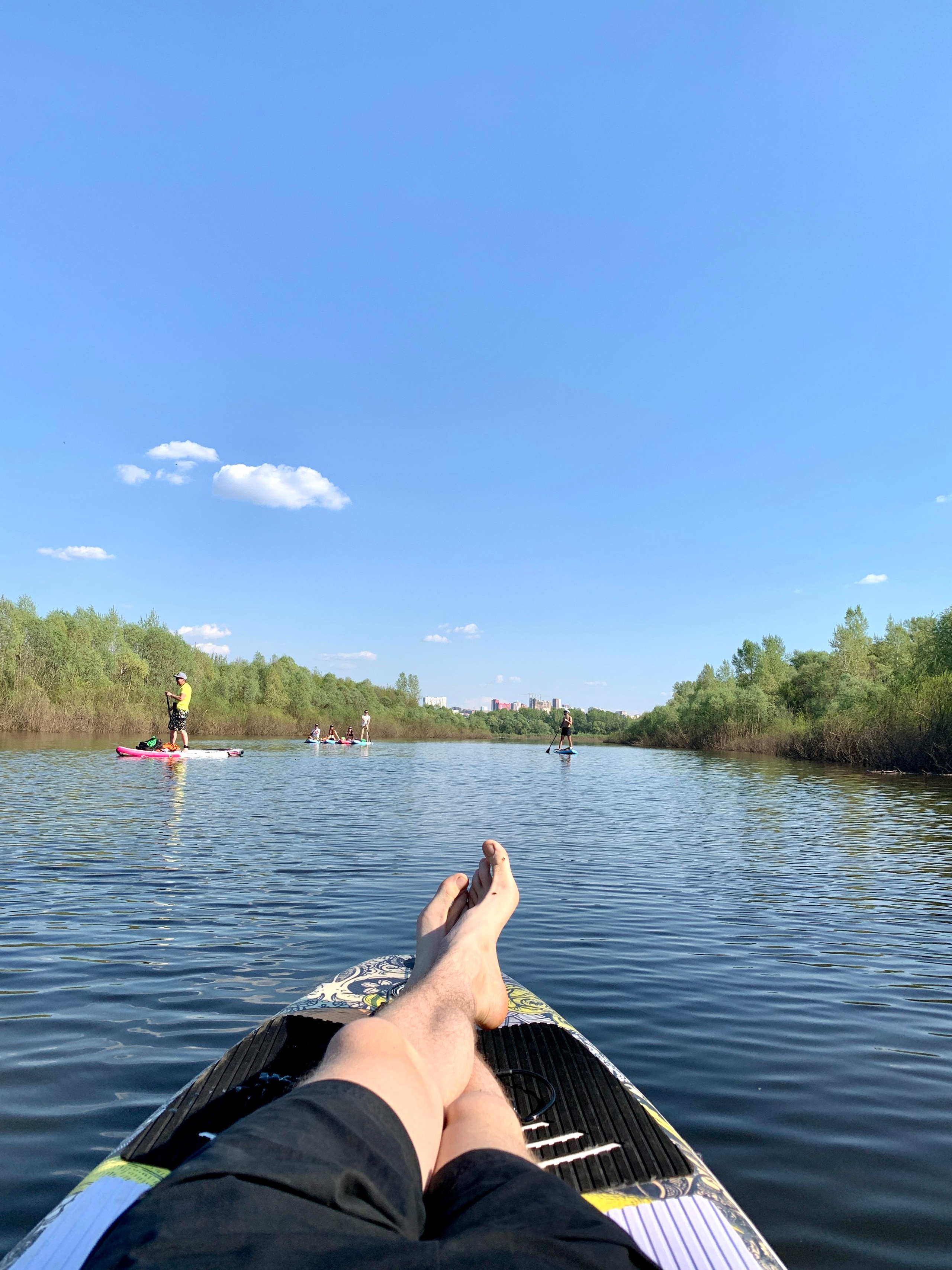 Прогулки на сапбордах в Уфе — Время Приключений