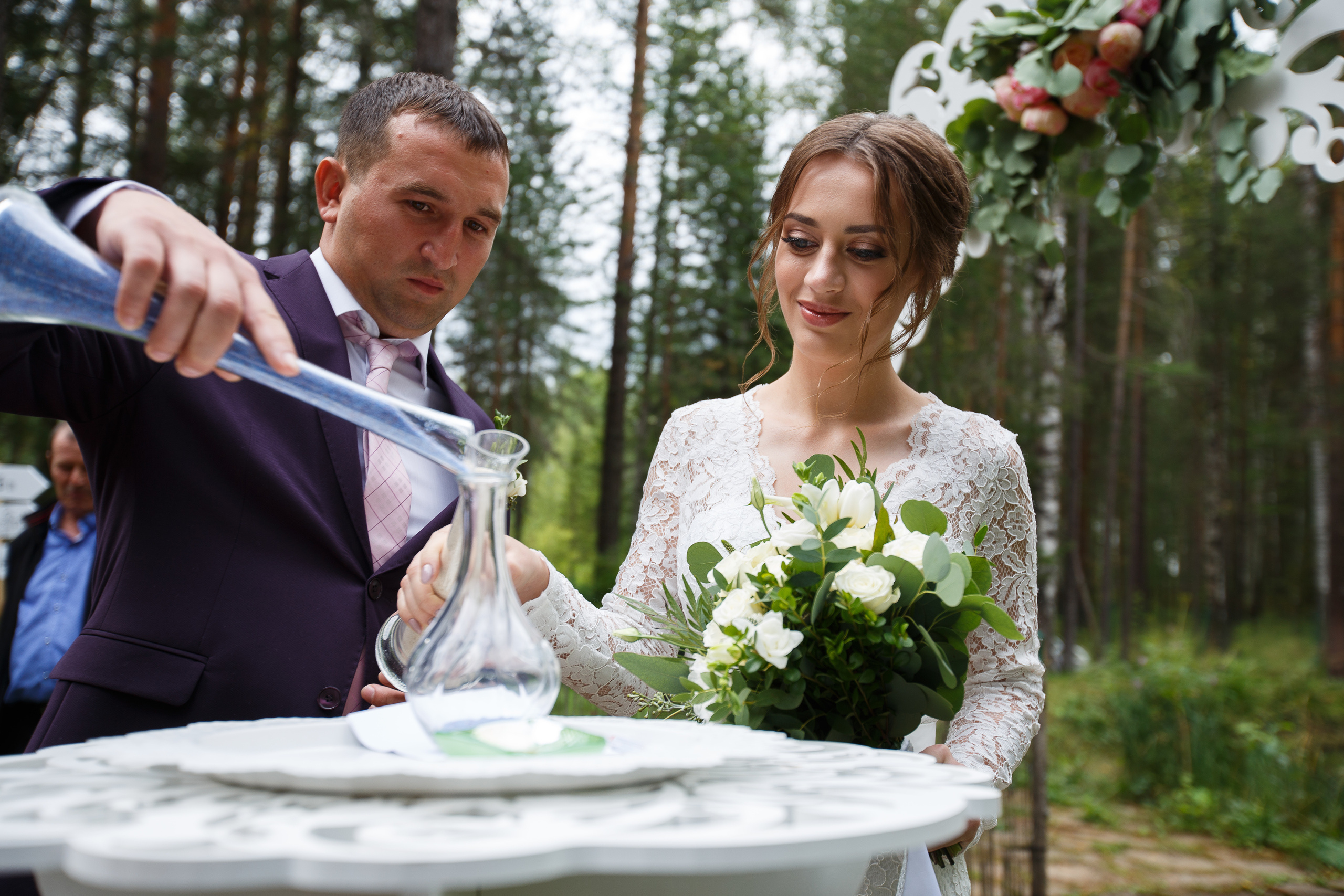 Невеста, жених, свадбеное платье. Фотограф Айрат Шакиров