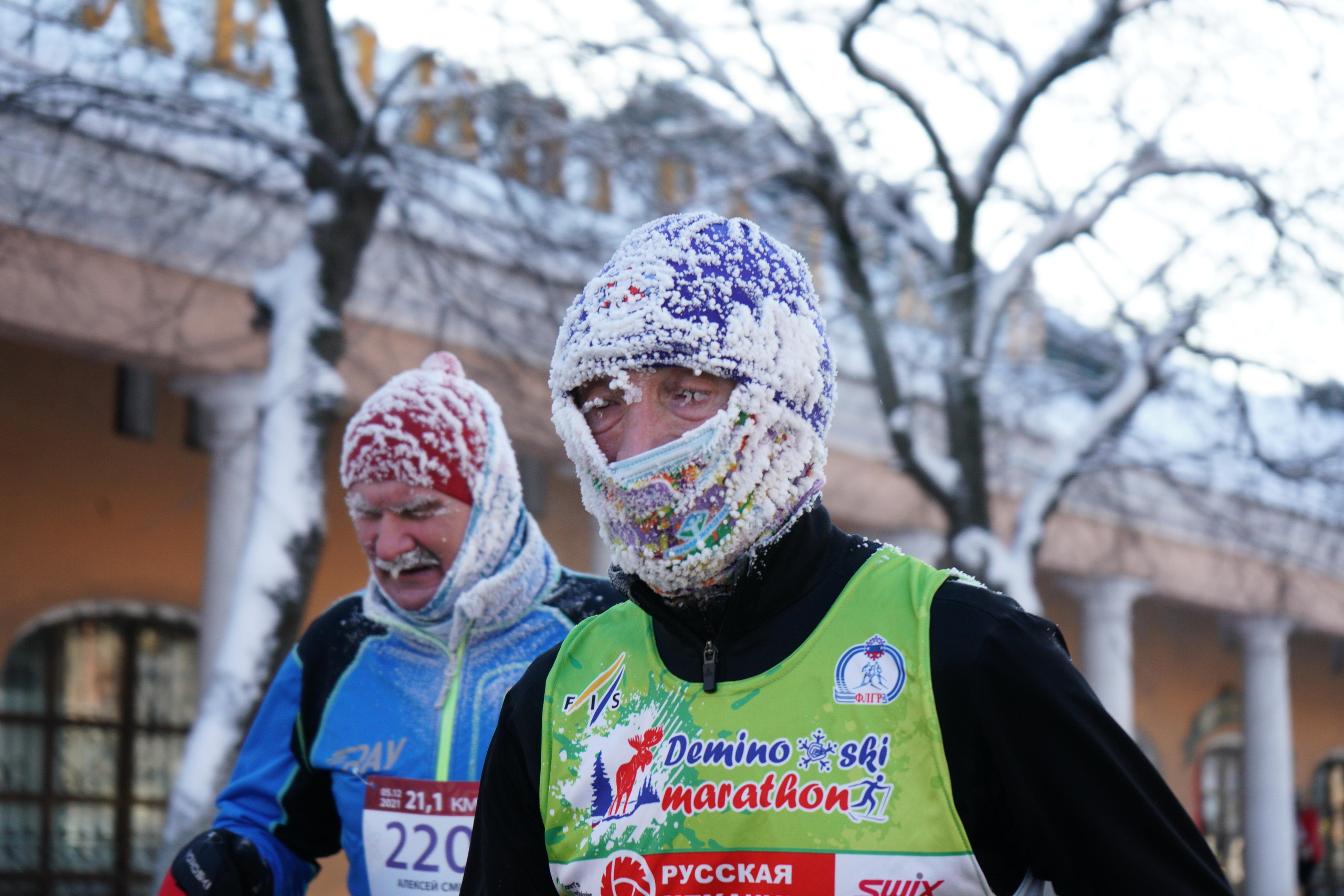 Вологодский зимний полумарафон. Репортажный фотограф Сергей Сажин г. Ярославль