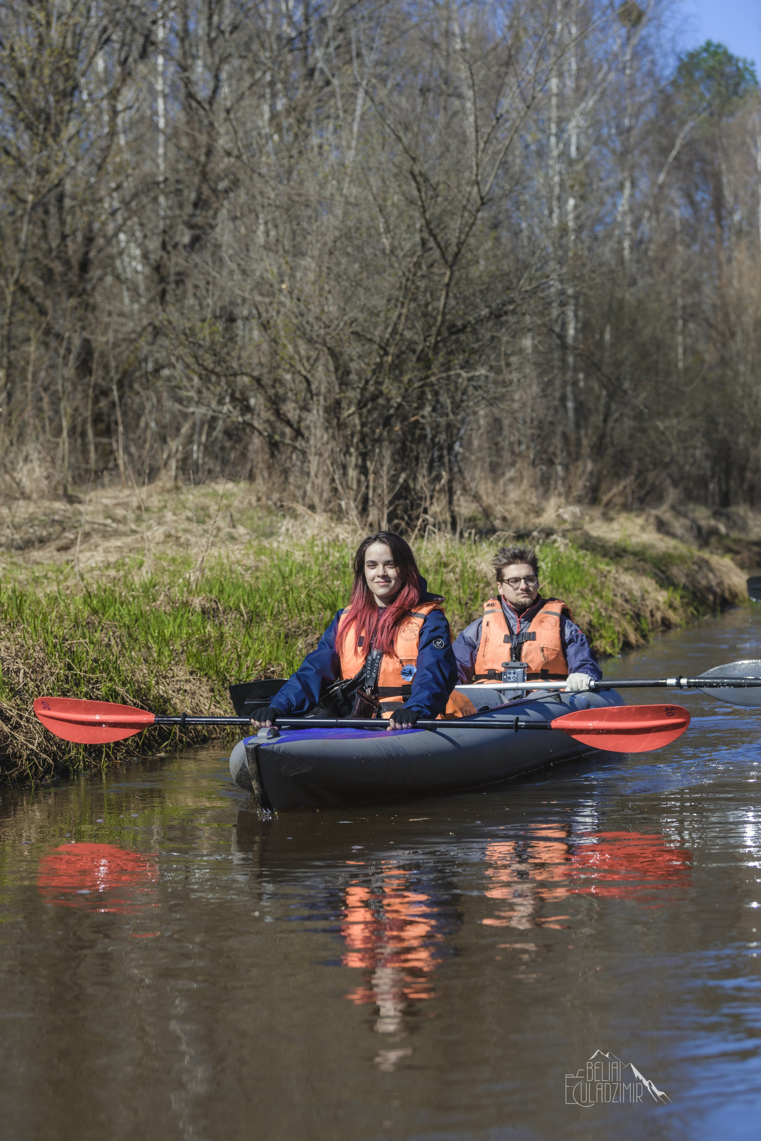 Сплав по реке Тремля 5 апреля 2026 года. Репортажный фотограф Владимир Беляй