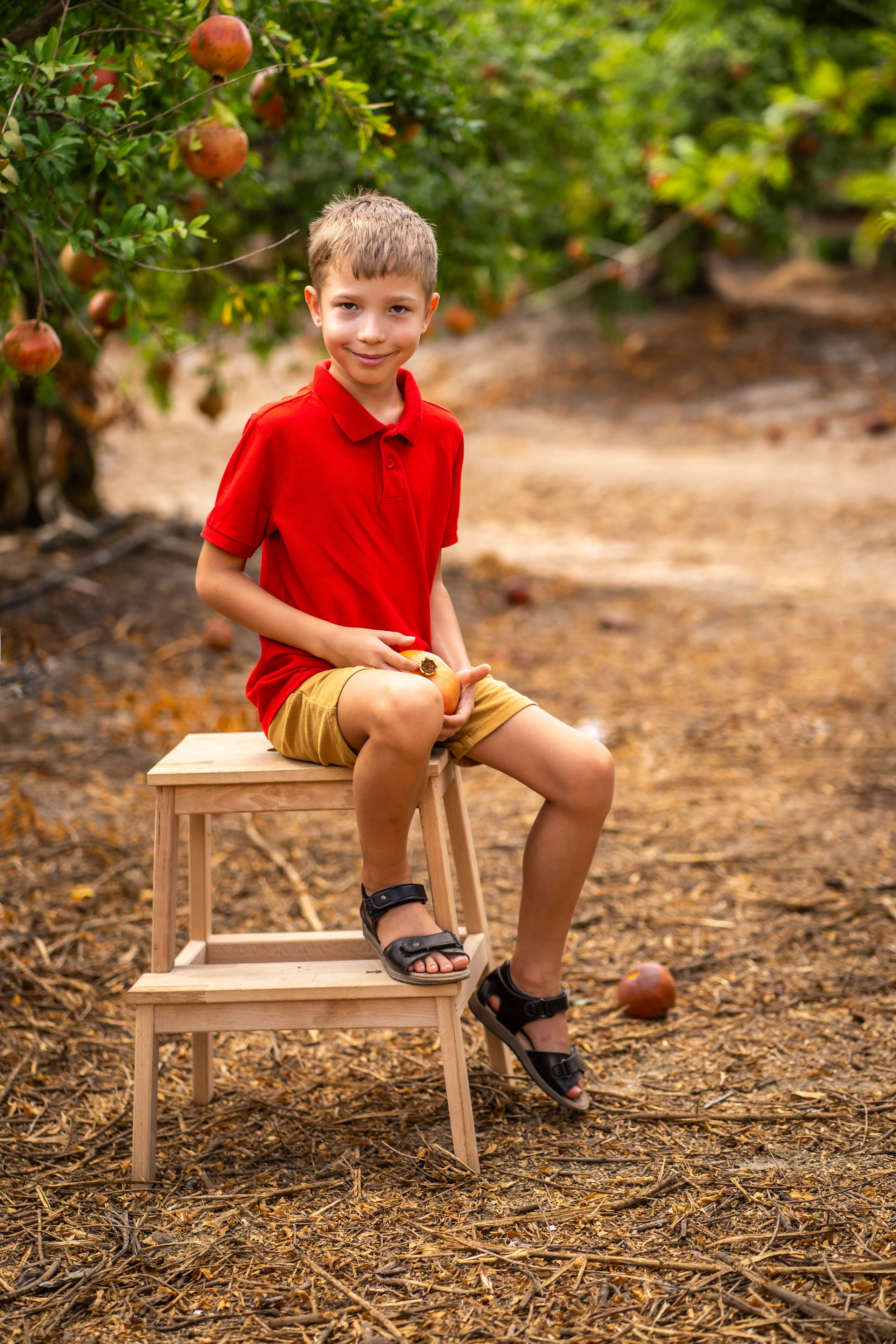 Гранатовый сад. Семейный и детский фотограф в Израиле и Москве Дорошок Надя