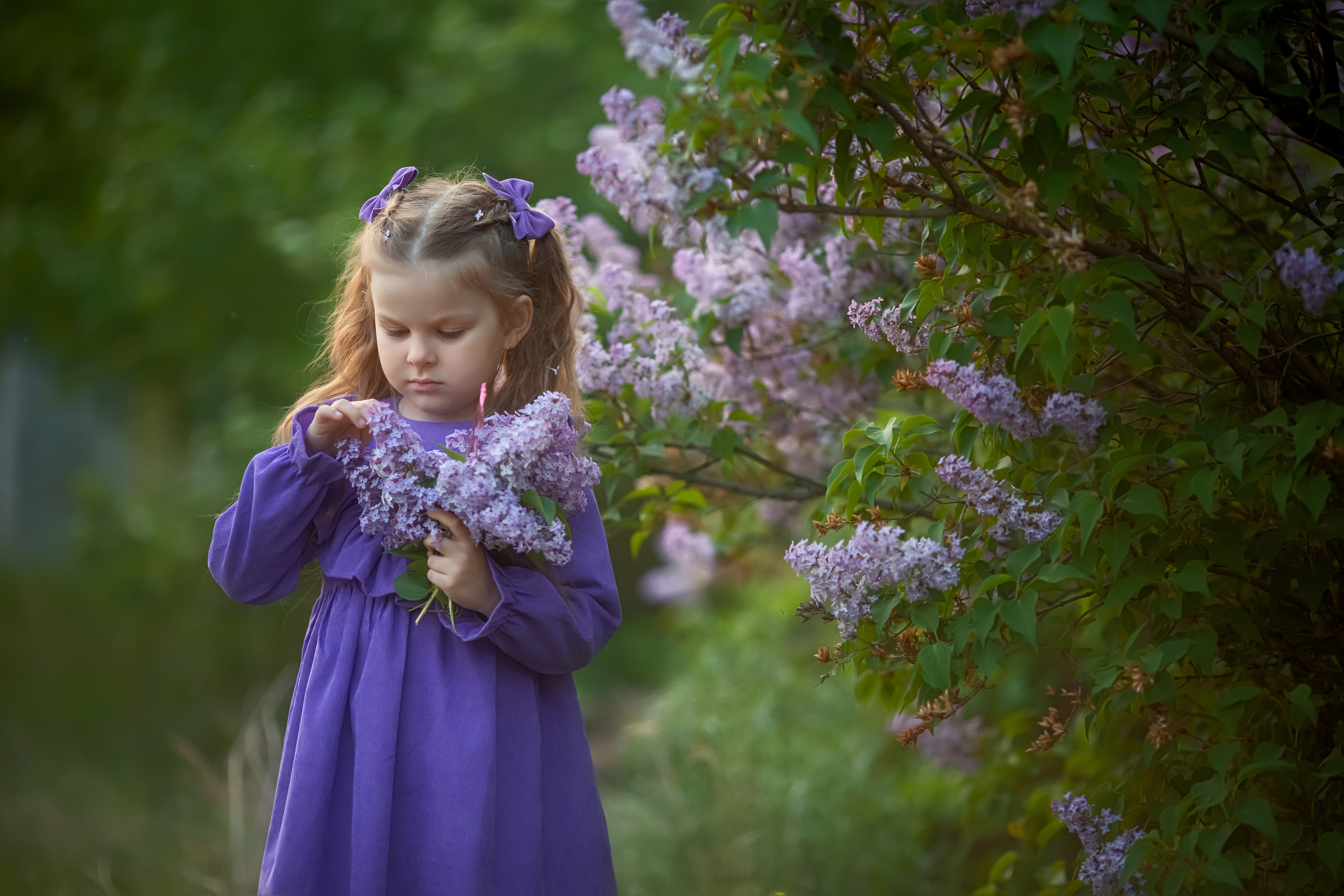 Детская съёмка на улице. Семейный фотограф в Кургане