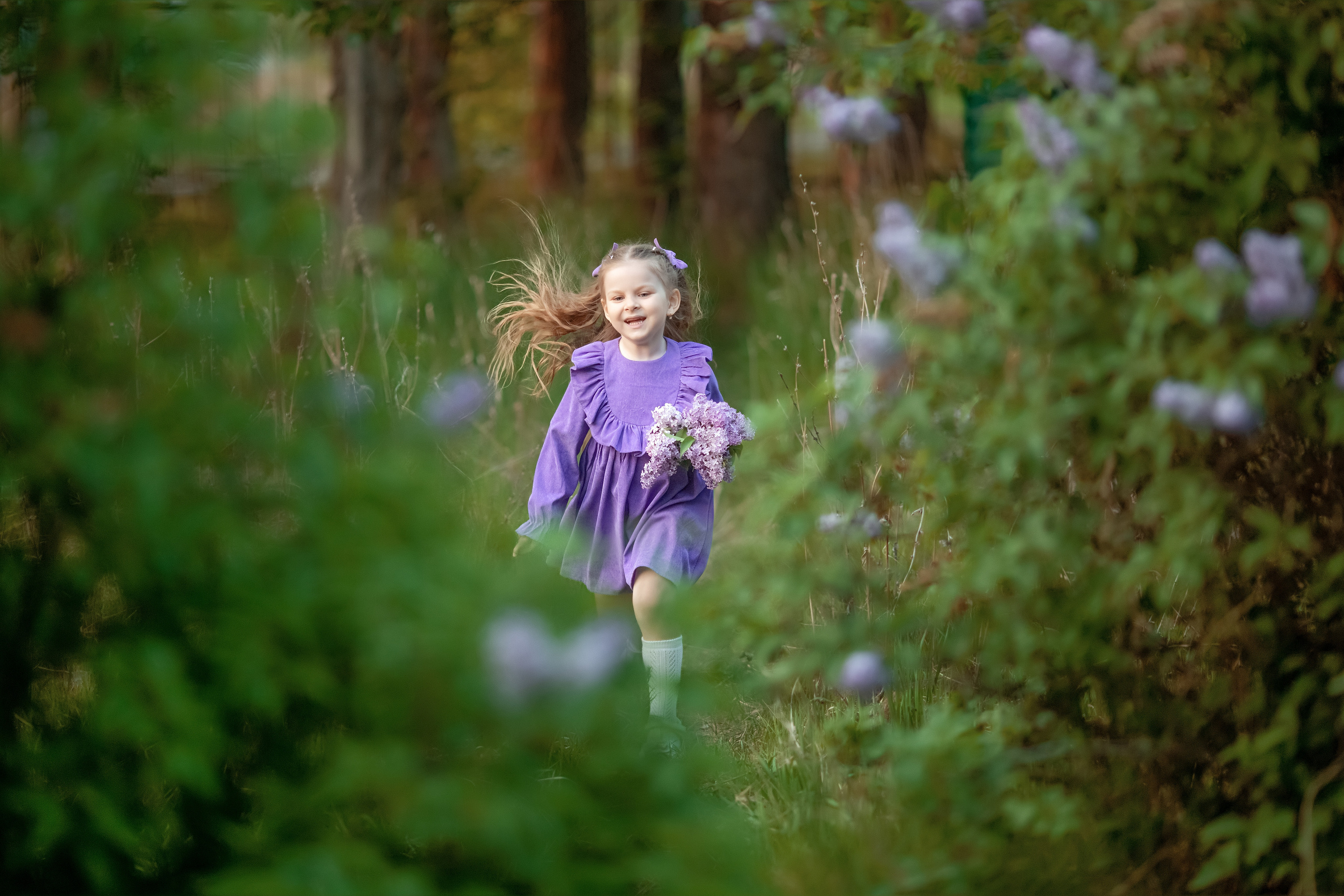 Детская съёмка на улице. Семейный фотограф в Кургане