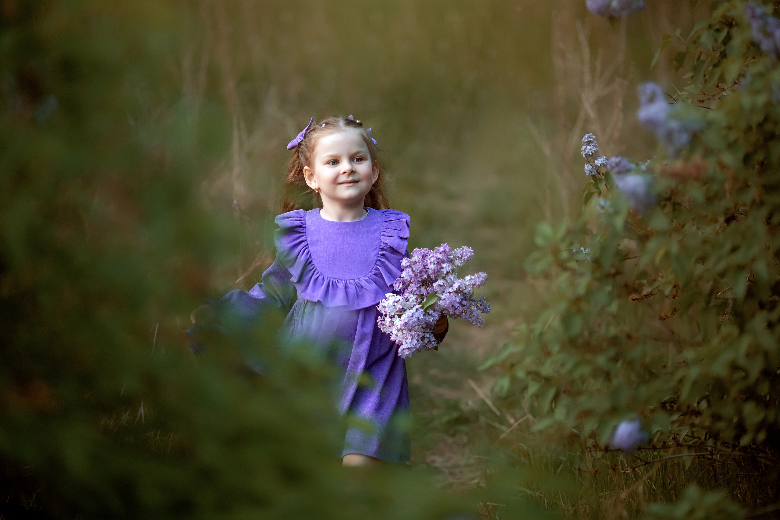 Детская съёмка на улице. Семейный фотограф в Кургане