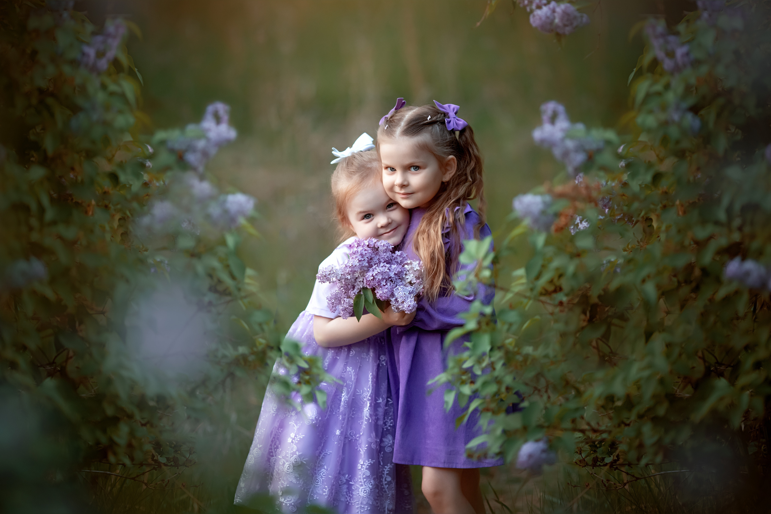 Детская съёмка на улице. Семейный фотограф в Кургане