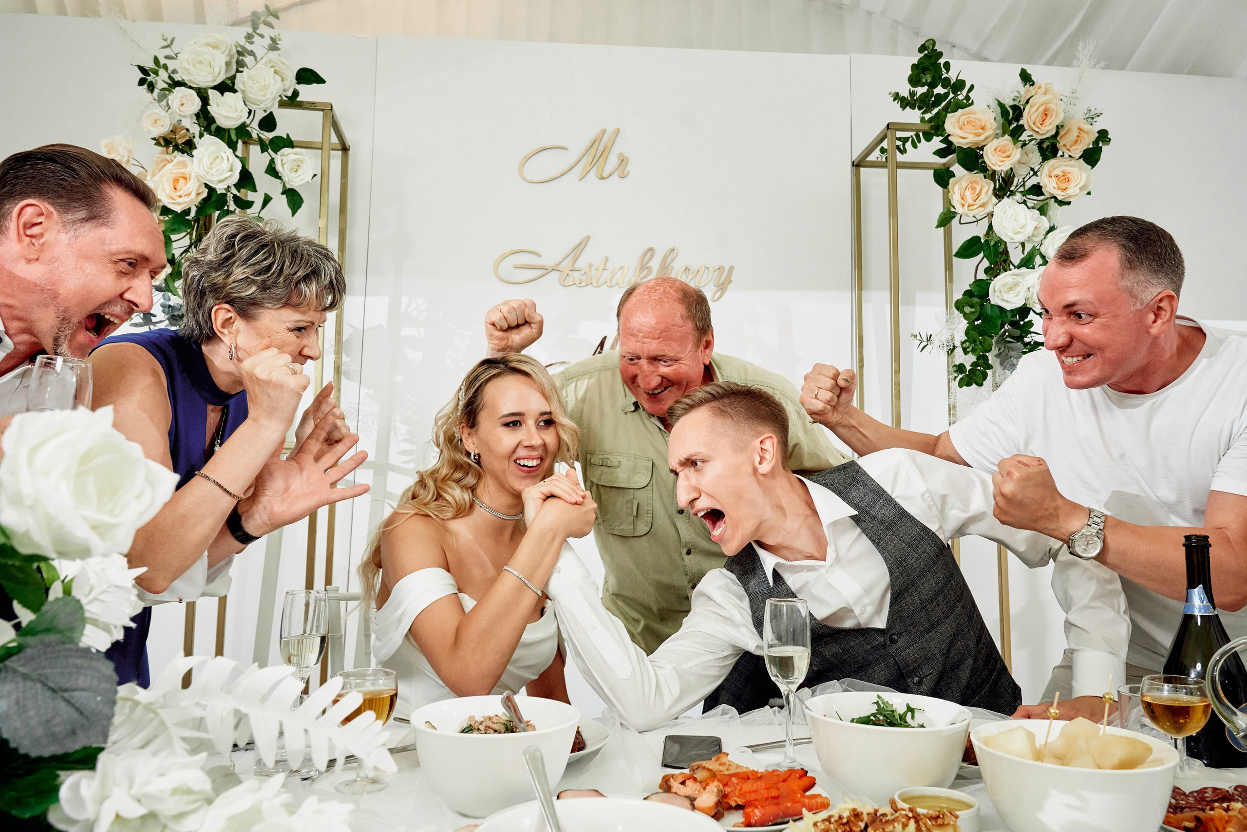 Свадебняа Фотосессия Николая и Анастасии в Кусково