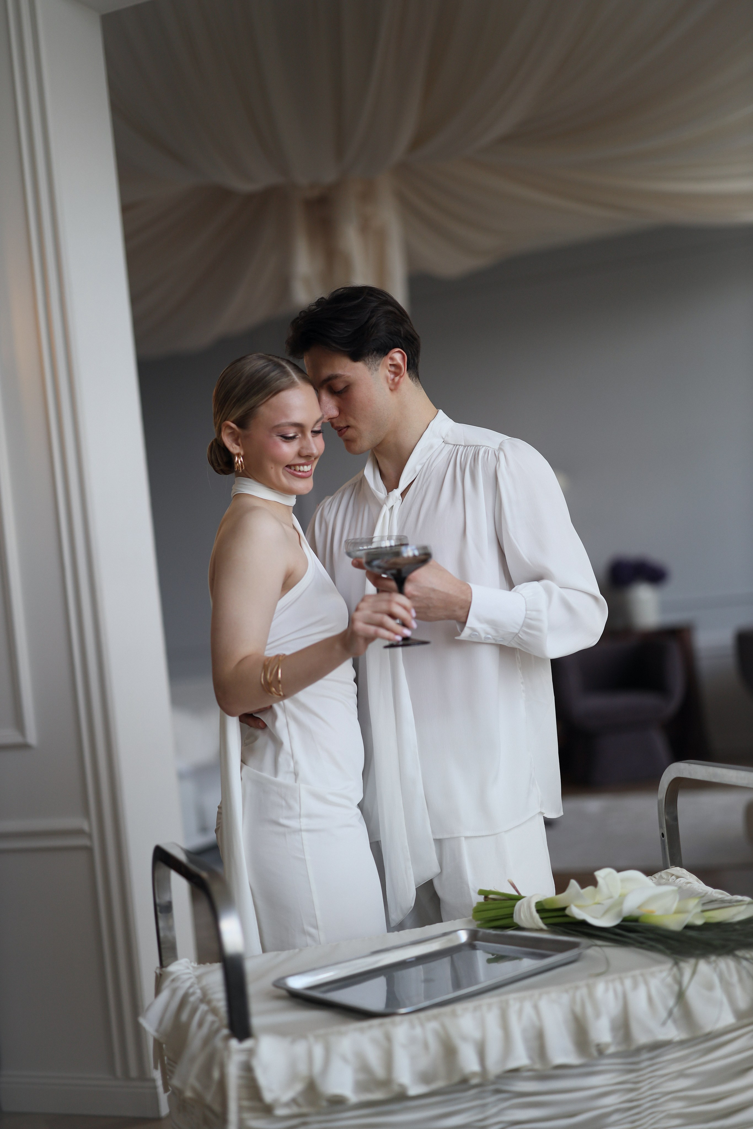 Свадебная фотосессия в студии. Свадебный и семейный фотограф в Абхазии Жанна Соснина