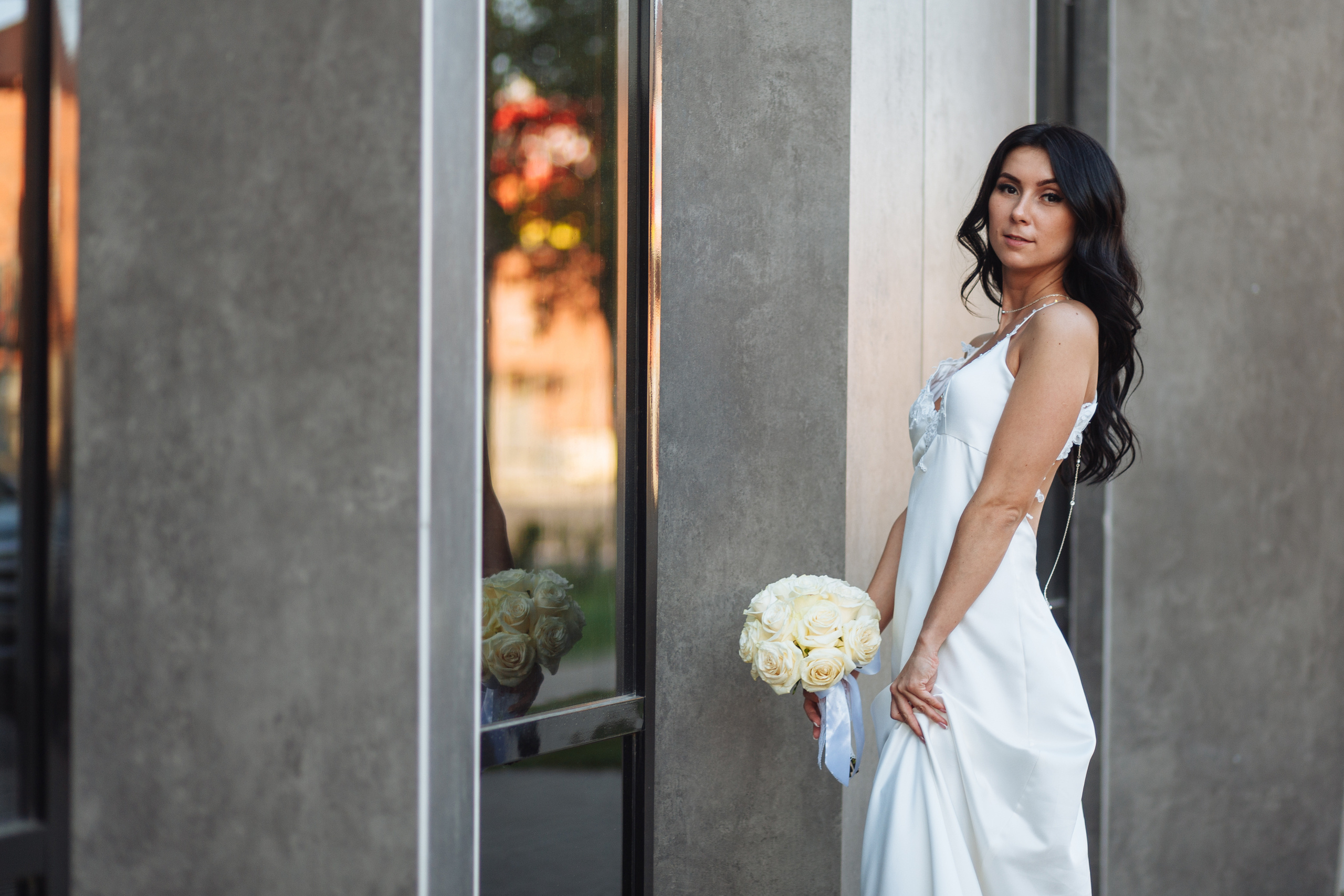 Свадебная фотосессия в утончённом стиле невесты Анны с татуировками. Олег Сверчков | Свадебный фотограф Вологда