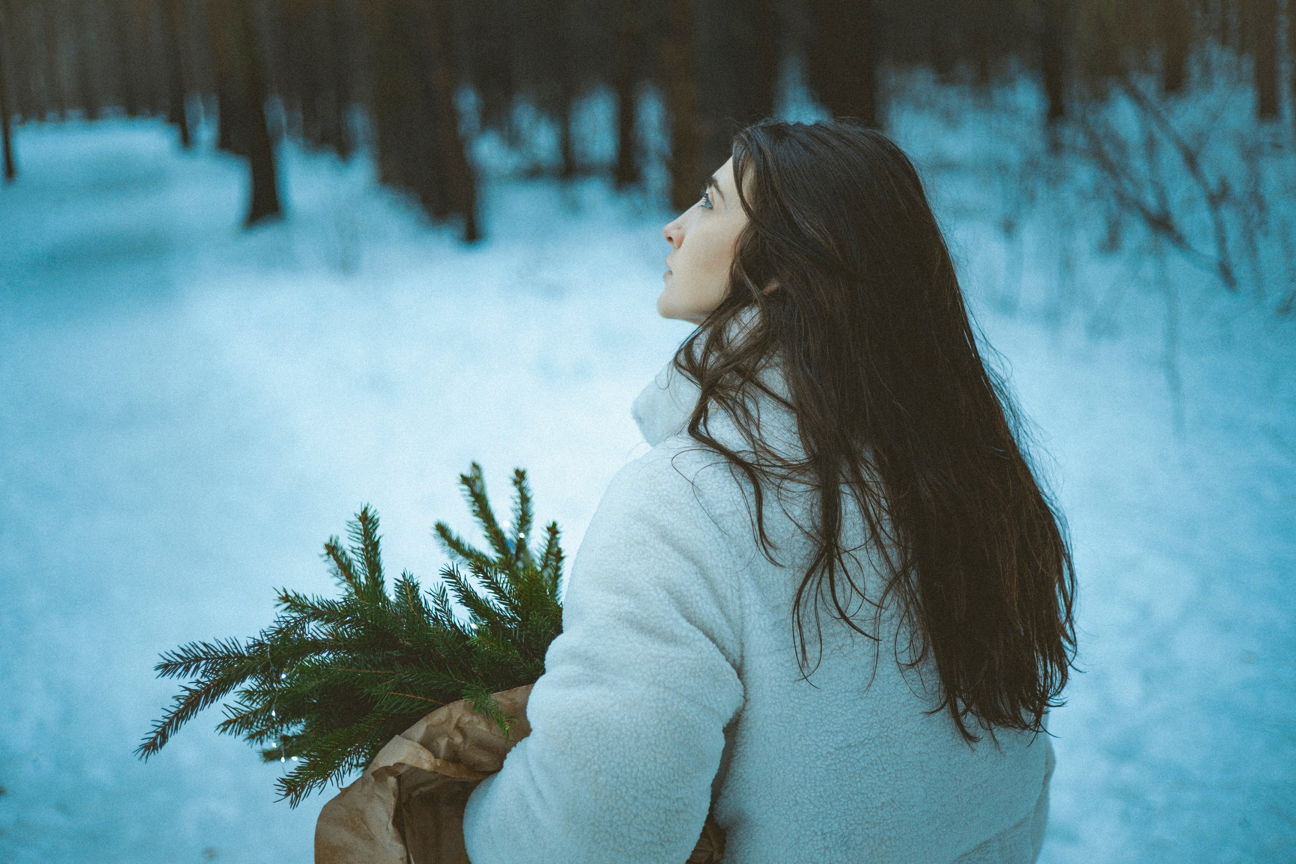 Зимняя прогулка в лесу. Фотограф Маша Филиппова