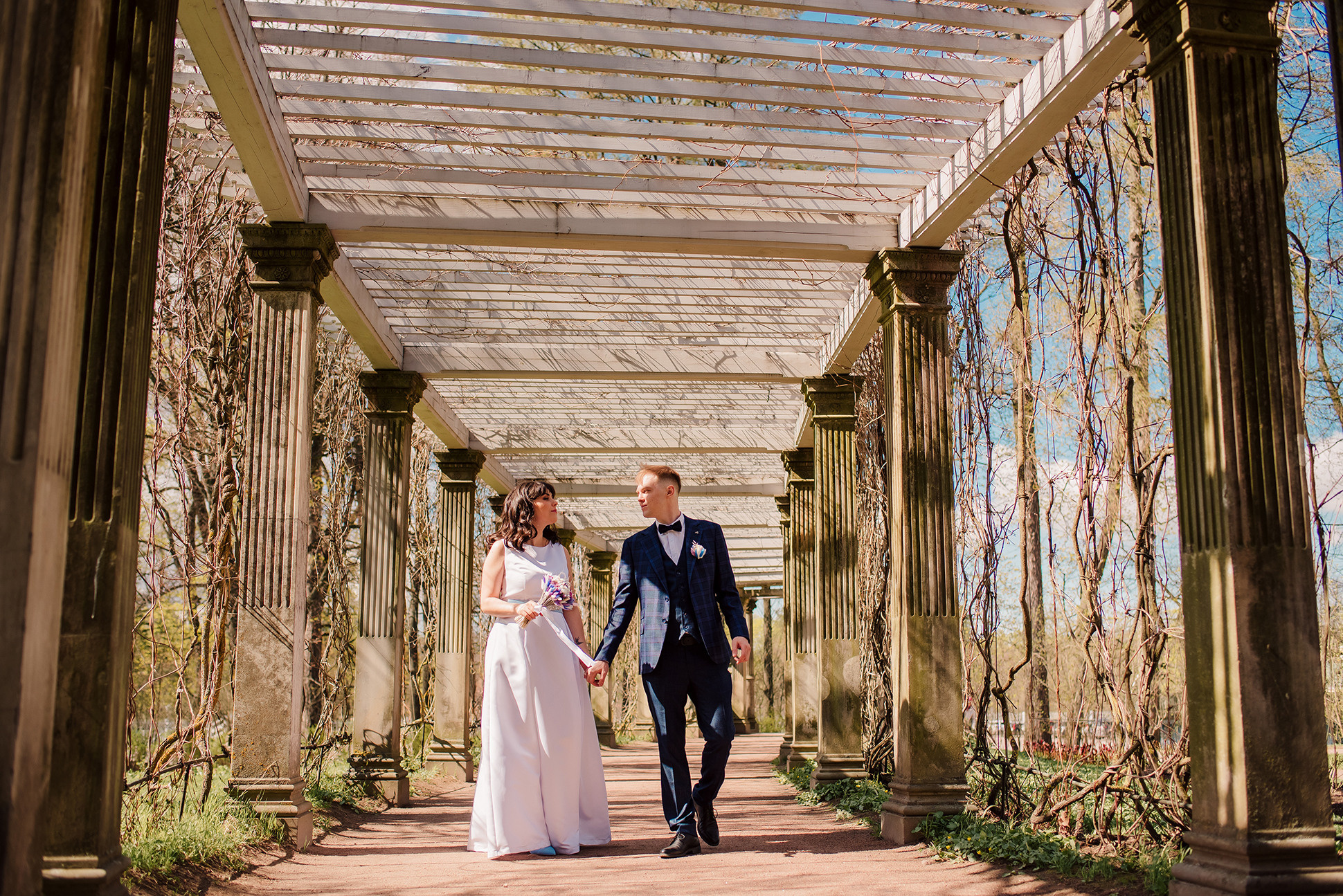 Свадебная фотосессия в Пушкине. Семейный и Свадебный фотограф. Санкт-Петербург. Пушкин