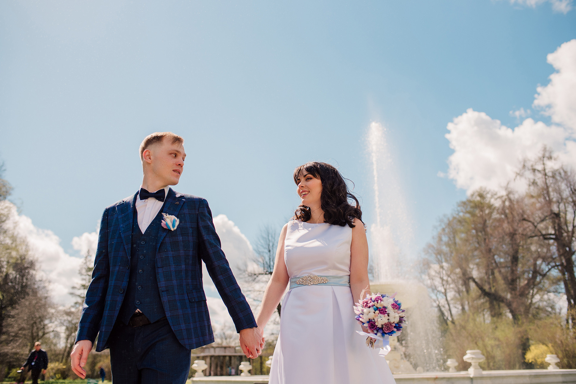 Свадебная фотосессия в Пушкине. Семейный и Свадебный фотограф. Санкт-Петербург. Пушкин