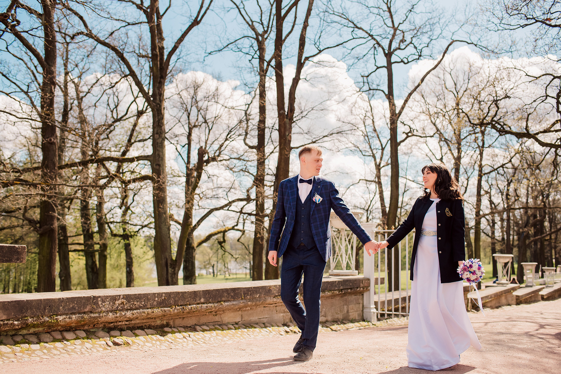 Свадебная фотосессия в Пушкине. Семейный и Свадебный фотограф. Санкт-Петербург. Пушкин