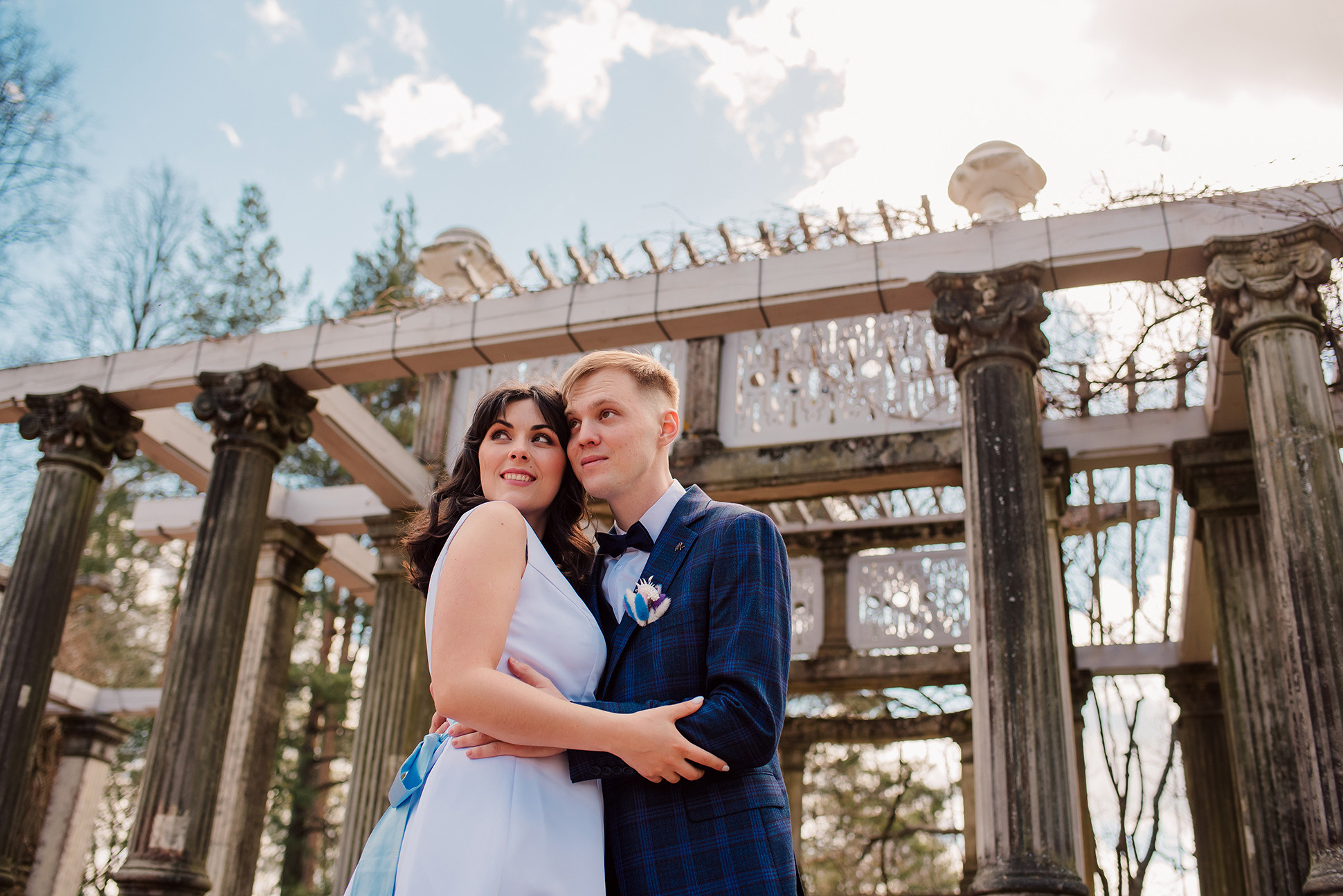 Свадебная фотосессия в Пушкине. Семейный и Свадебный фотограф. Санкт-Петербург. Пушкин