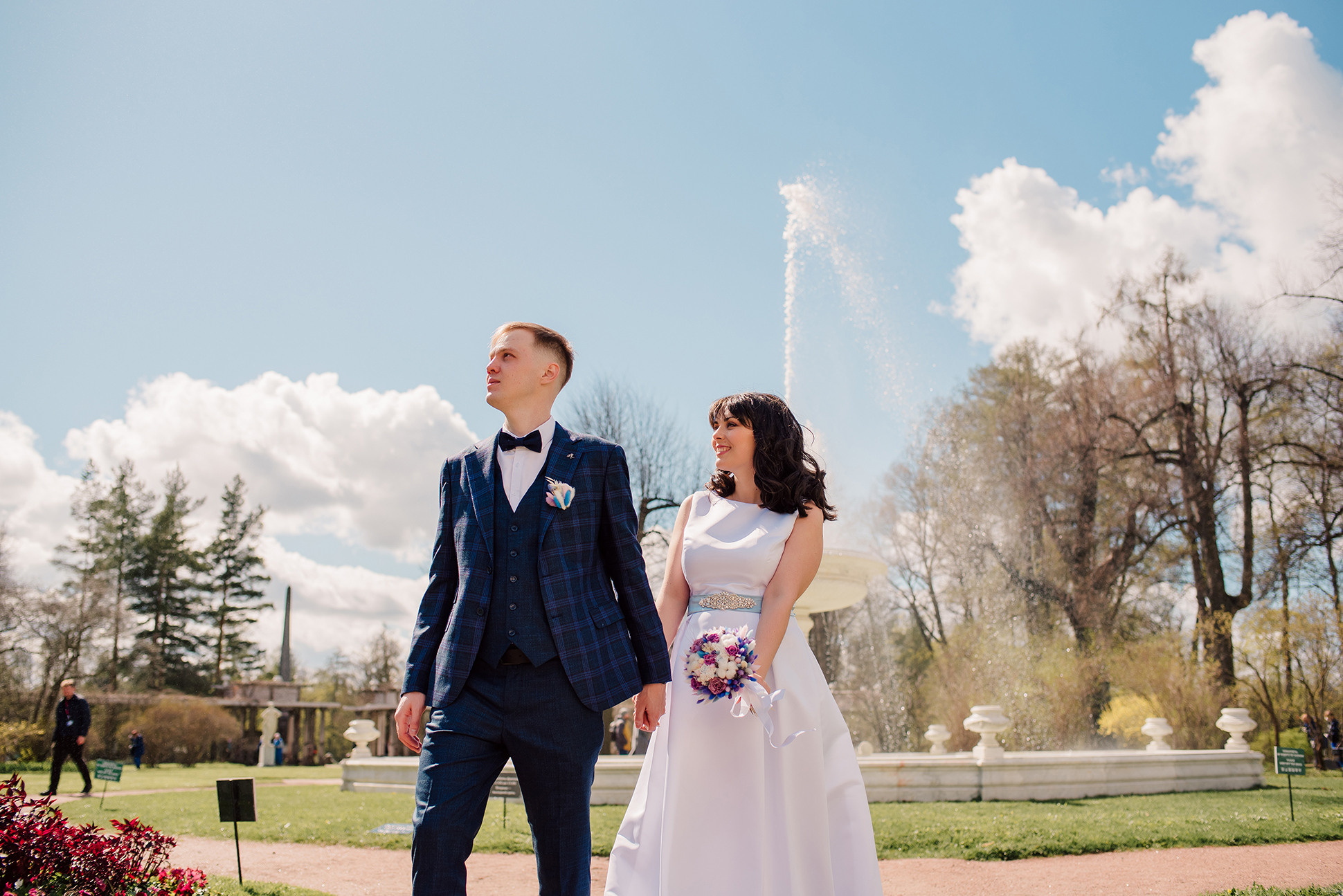 Свадебная фотосессия в Пушкине. Семейный и Свадебный фотограф. Санкт-Петербург. Пушкин