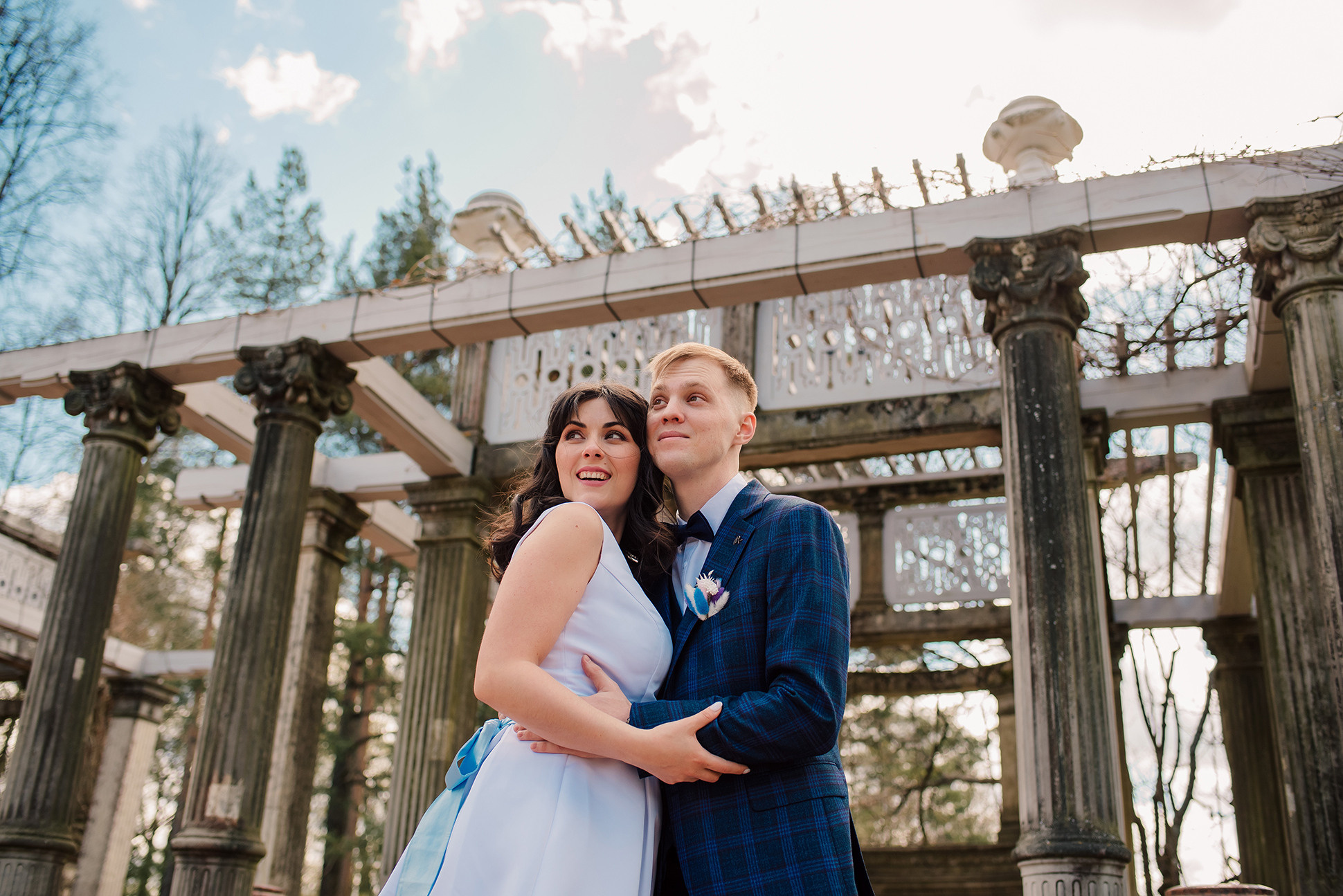 Свадебная фотосессия в Пушкине. Семейный и Свадебный фотограф. Санкт-Петербург. Пушкин