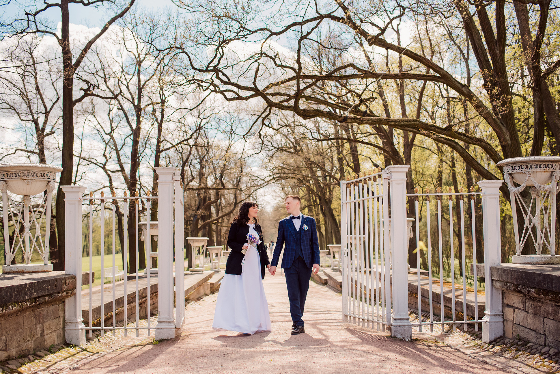 Свадебная фотосессия в Пушкине. Семейный и Свадебный фотограф. Санкт-Петербург. Пушкин