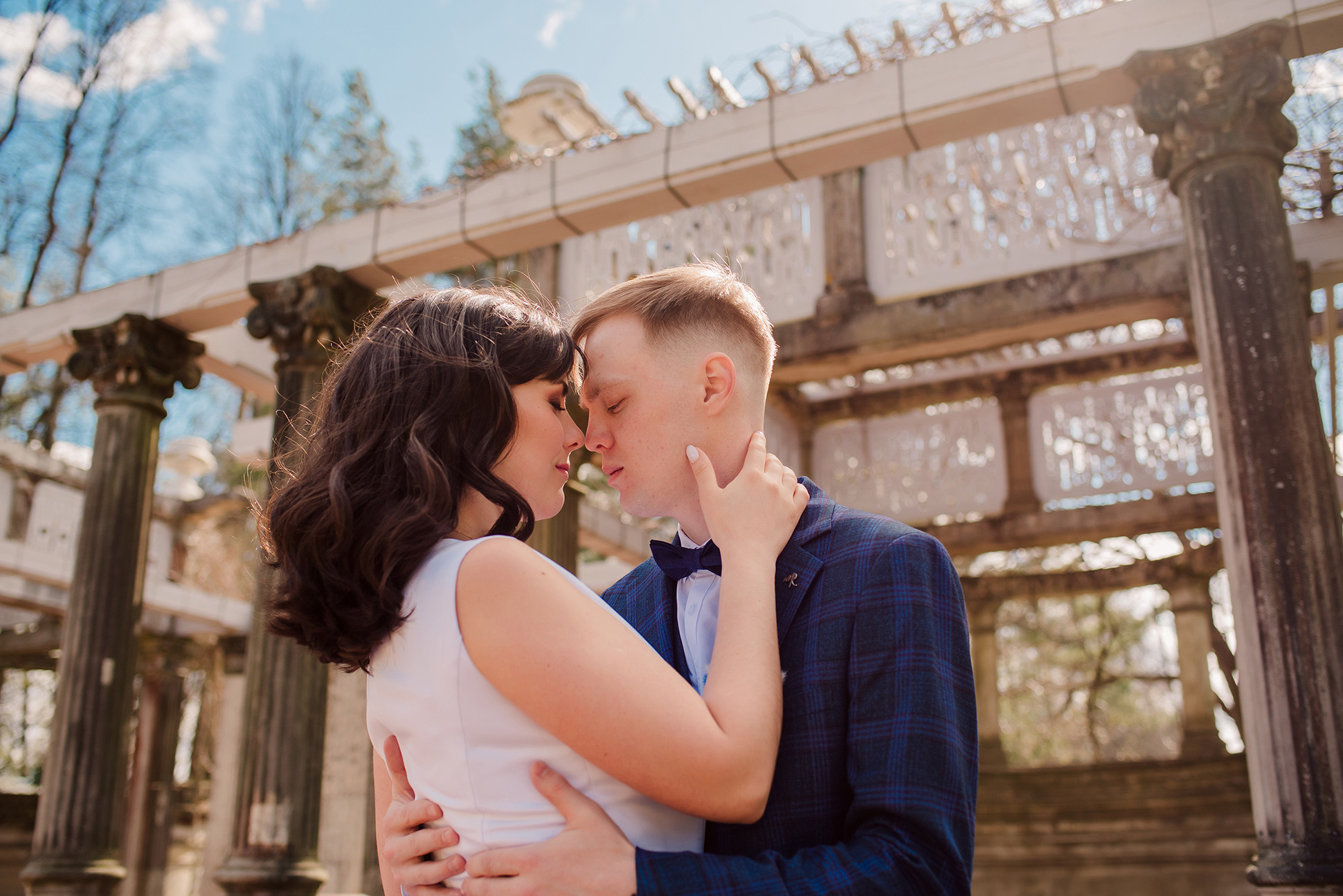 Свадебная фотосессия в Пушкине. Семейный и Свадебный фотограф. Санкт-Петербург. Пушкин