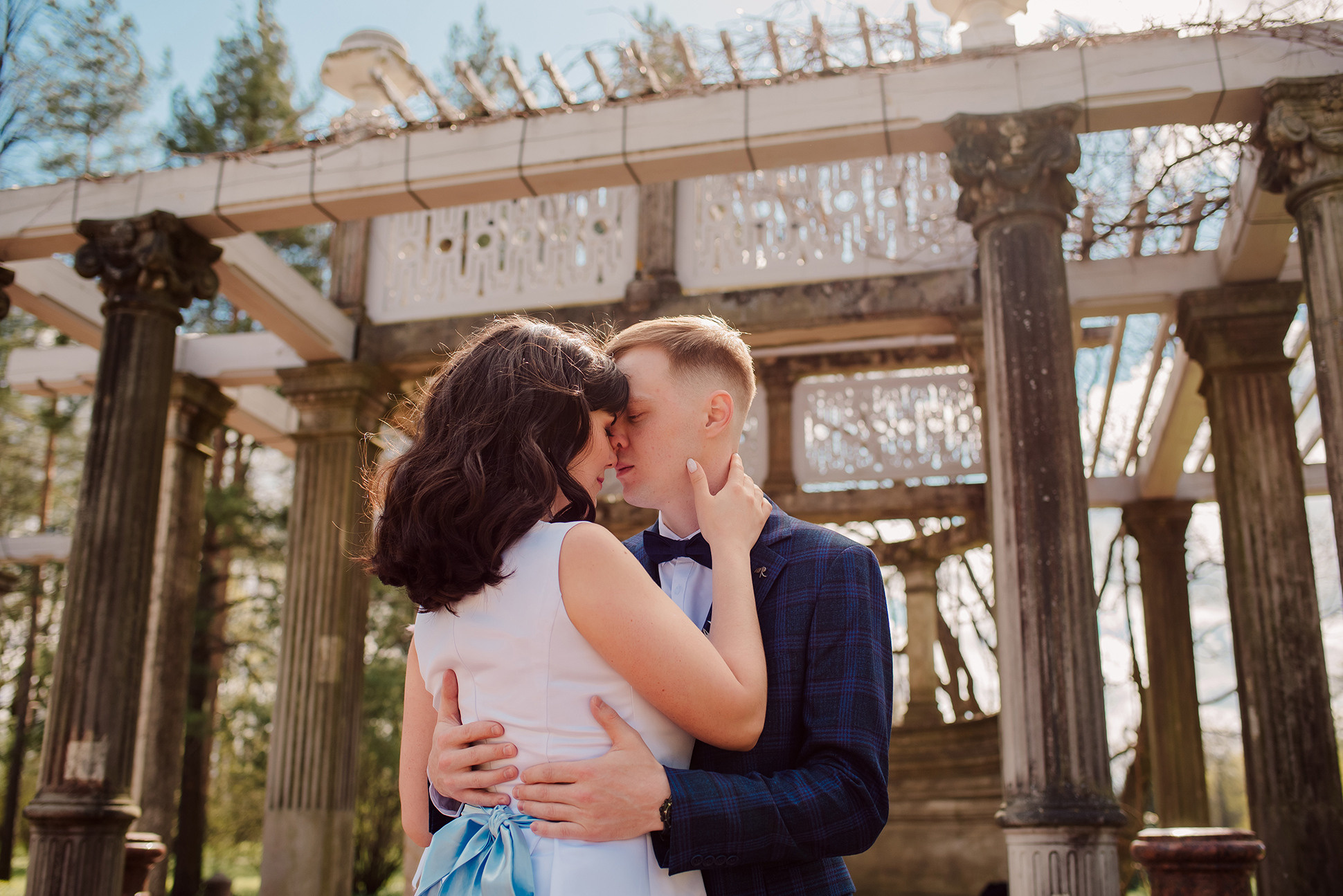 Свадебная фотосессия в Пушкине. Семейный и Свадебный фотограф. Санкт-Петербург. Пушкин