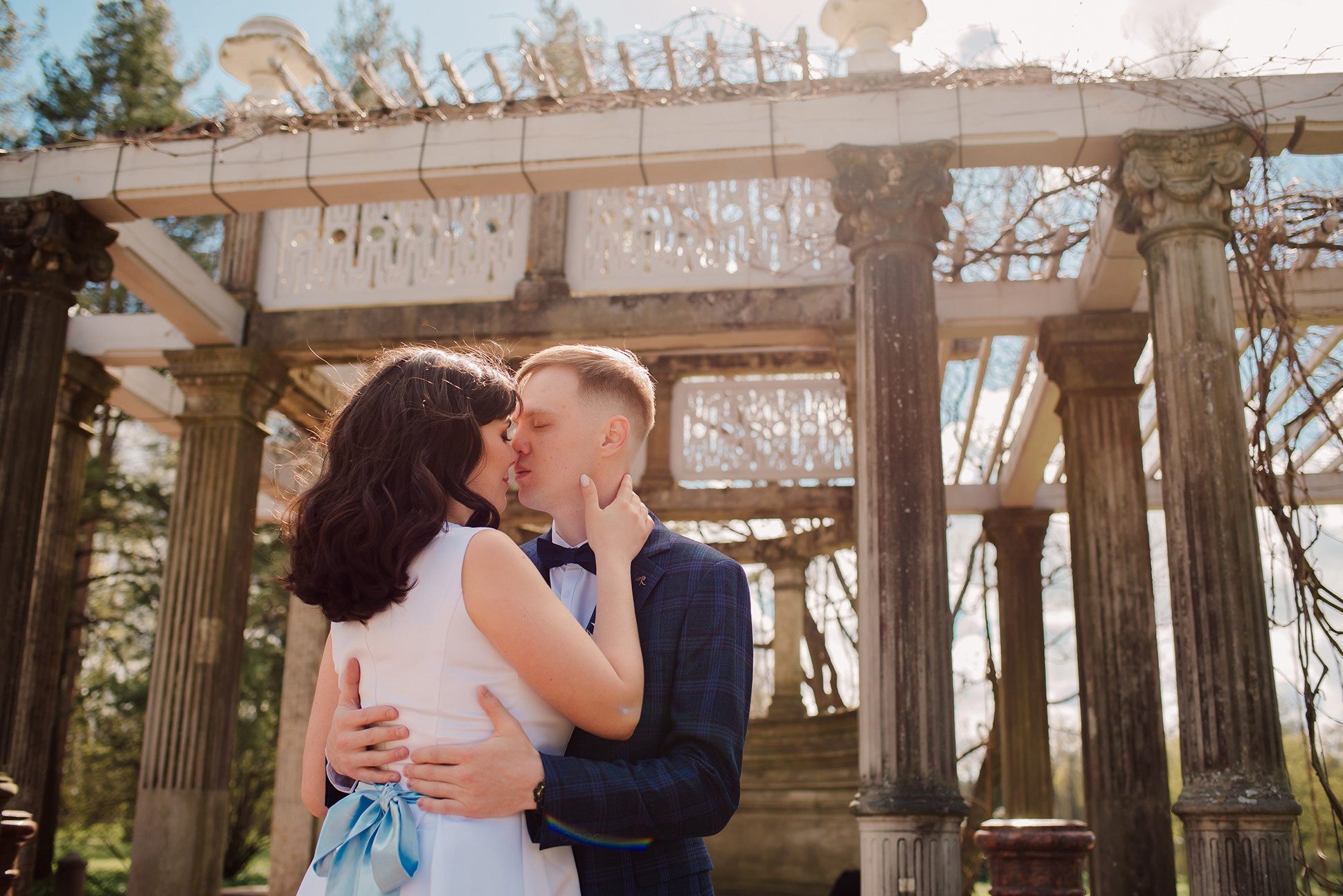 Свадебная фотосессия в Пушкине. Семейный и Свадебный фотограф. Санкт-Петербург. Пушкин
