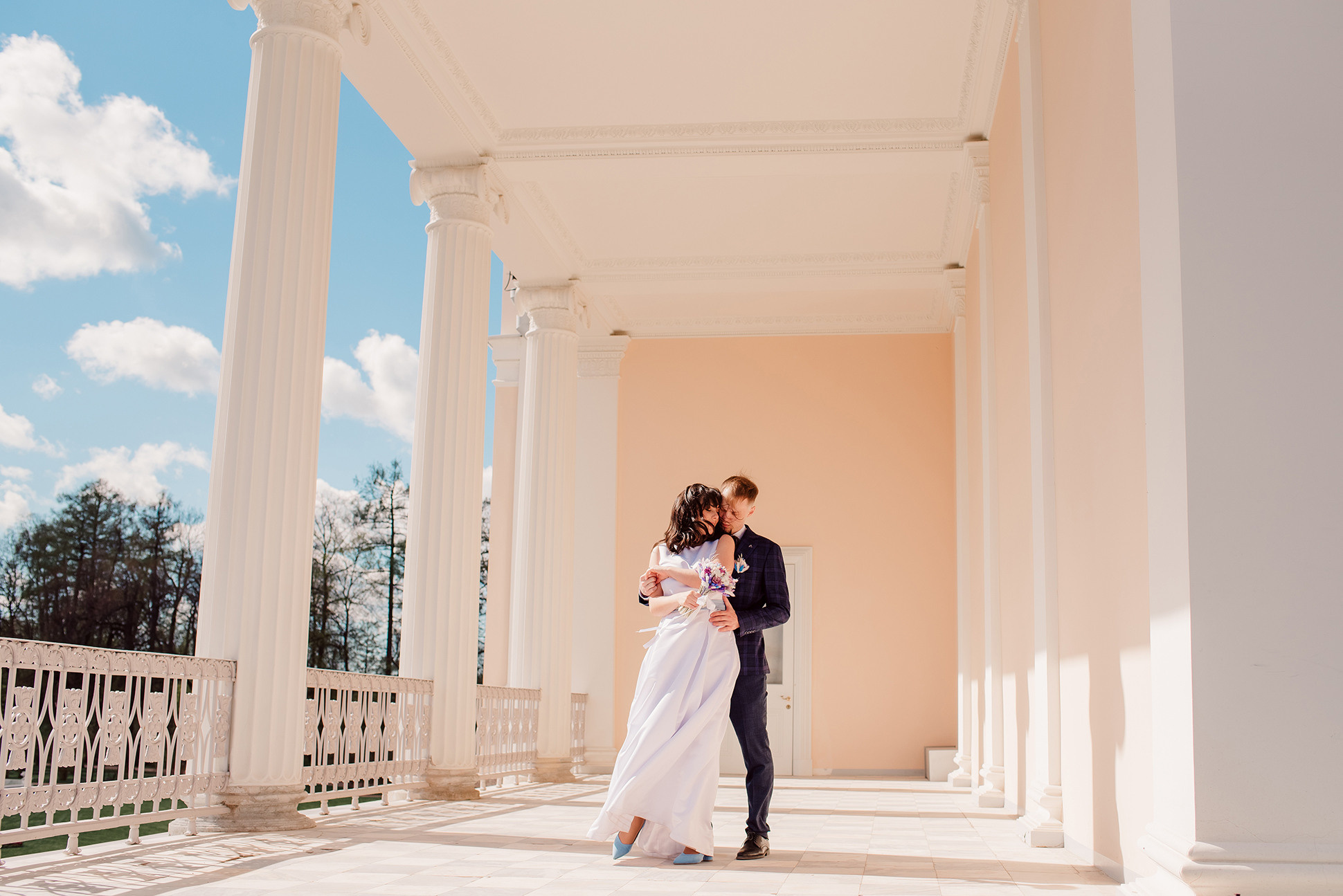 Свадебная фотосессия в Пушкине. Семейный и Свадебный фотограф. Санкт-Петербург. Пушкин