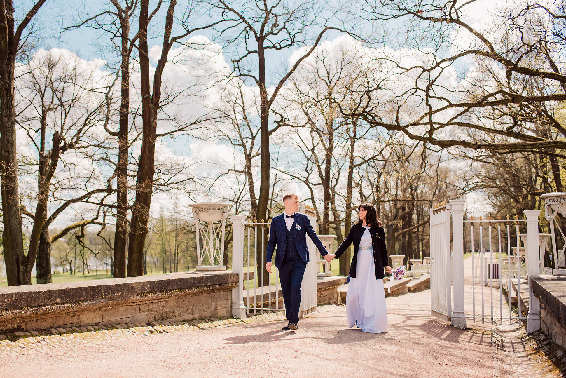 Свадебная фотосессия в Пушкине. Семейный и Свадебный фотограф. Санкт-Петербург. Пушкин